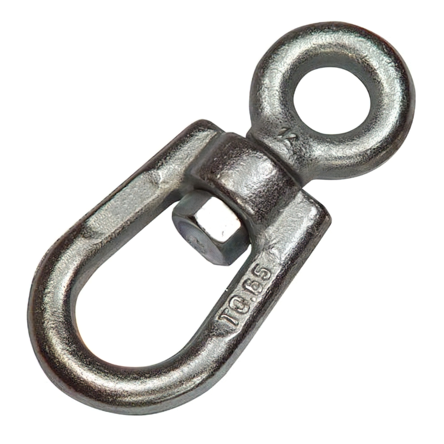 Grillete Giratorio Simple Acero    8 mm,