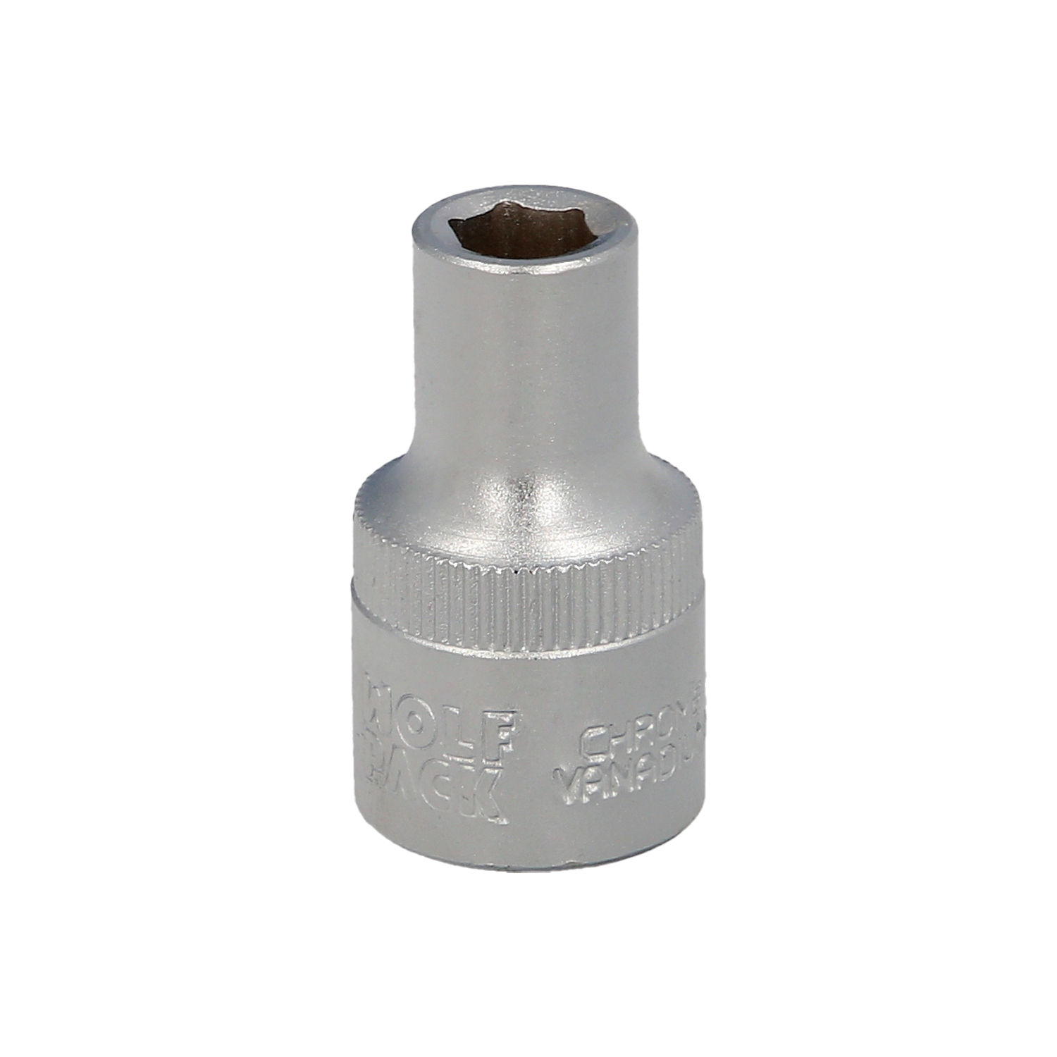 Llave Vaso 1/2 Hexagonal 8 mm, Perfil de 6 caras, Acero Cromo Vanadio, Aristas Redondas