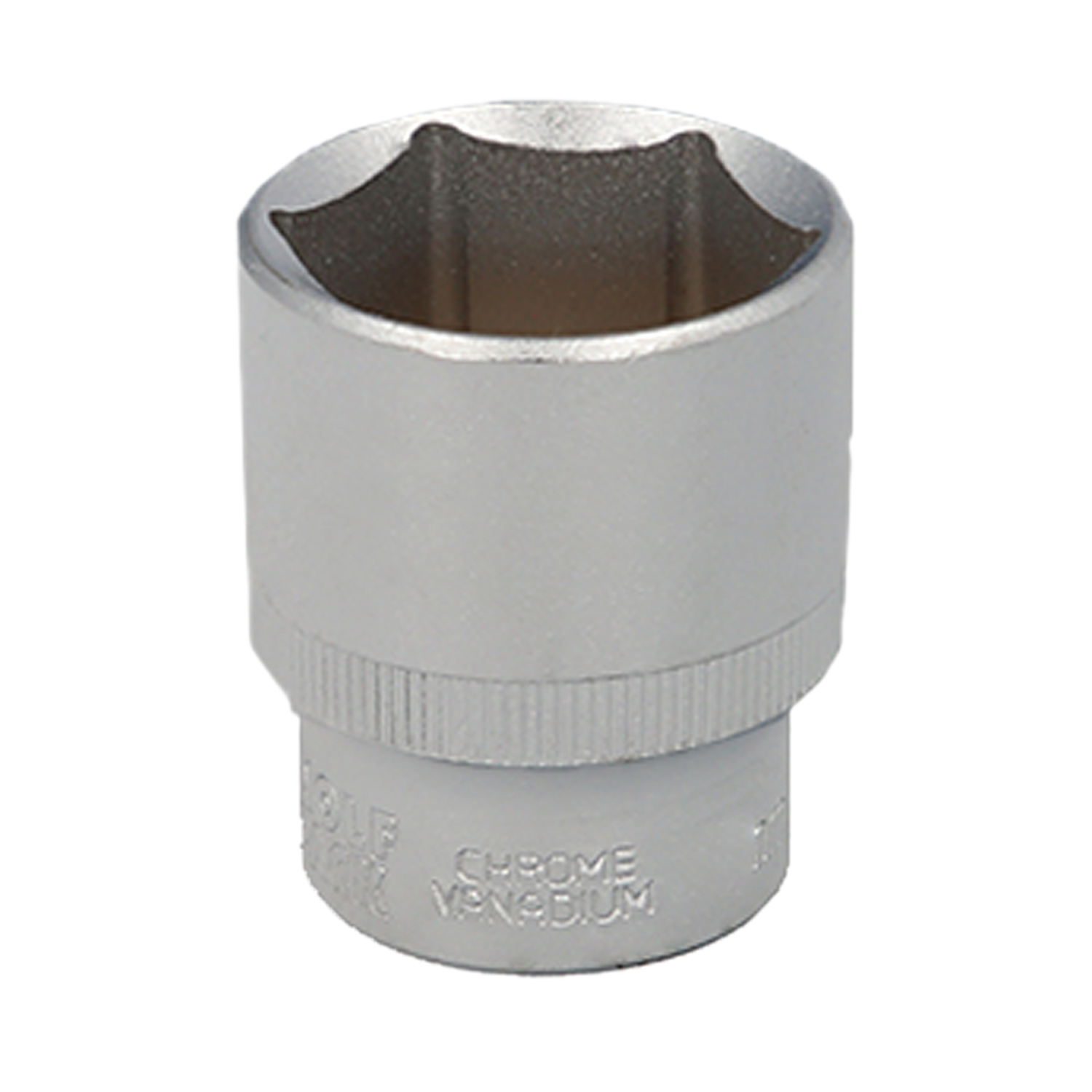 Llave Vaso 1/2 Hexagonal 32 mm, Perfil de 6 caras, Acero Cromo Vanadio, Aristas Redondas