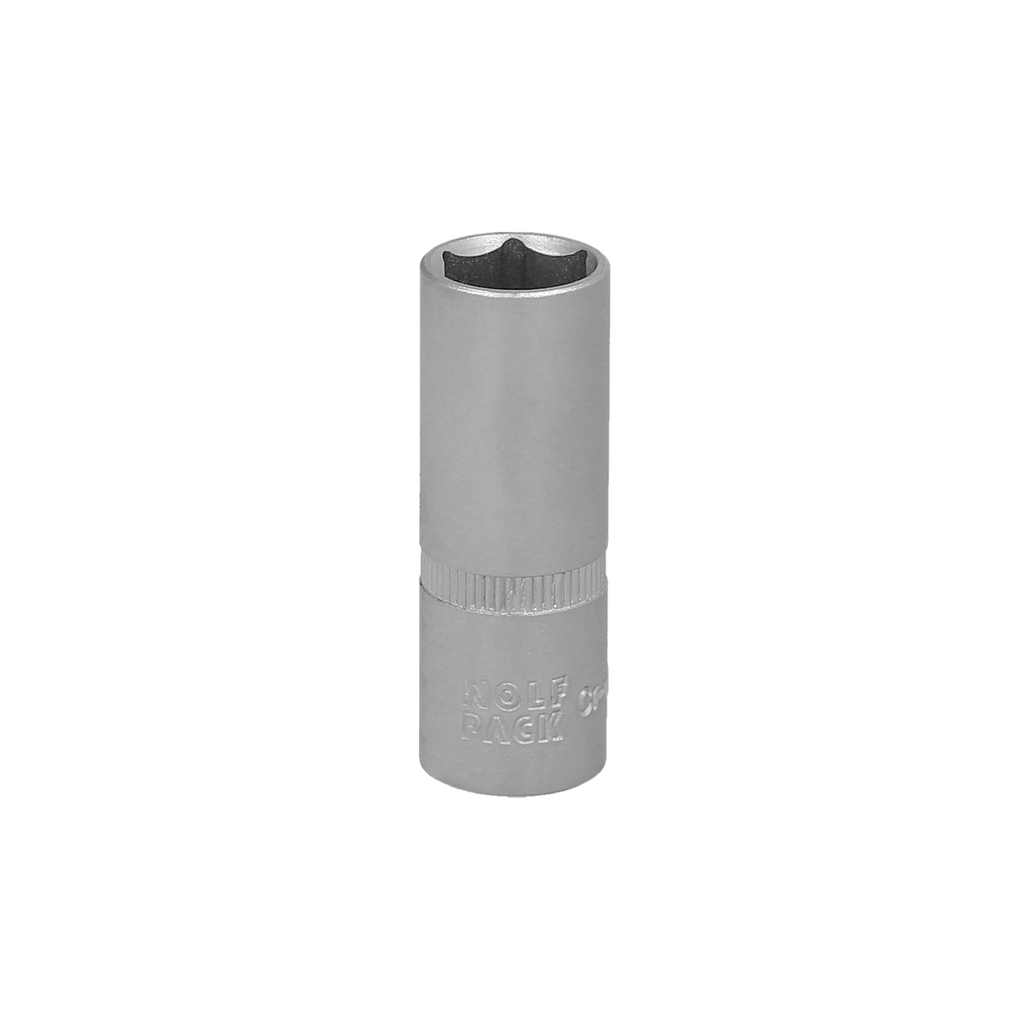 Llave Vaso 1/4 Hexagonal Larga 10 mm, Perfil de 6 caras, Acero Cromo Vanadio, Aristas Redondas