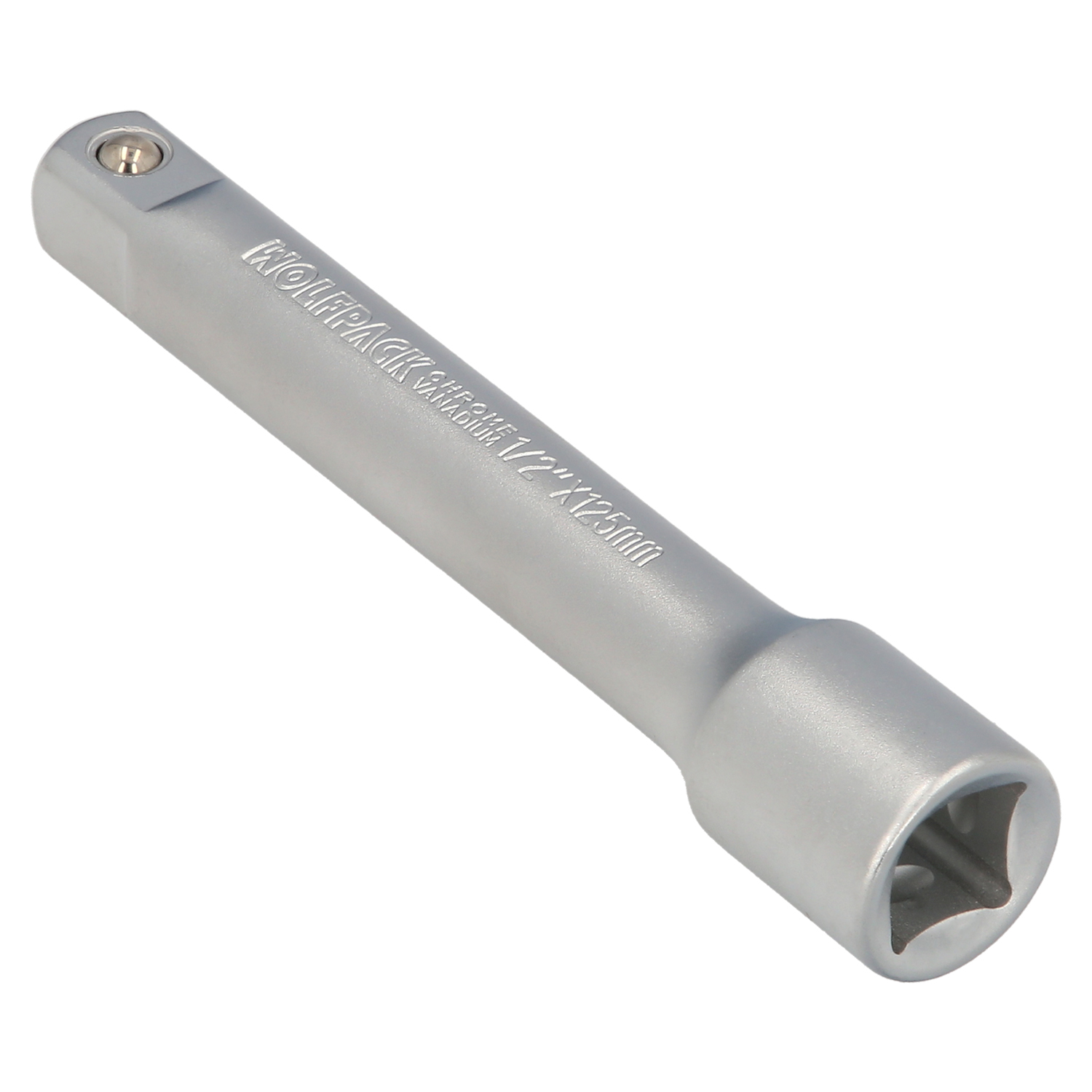 Alargadera Llave De Vaso Cuadradillo 1/2 Longitud 125 mm, Acero Cromo Vanadio