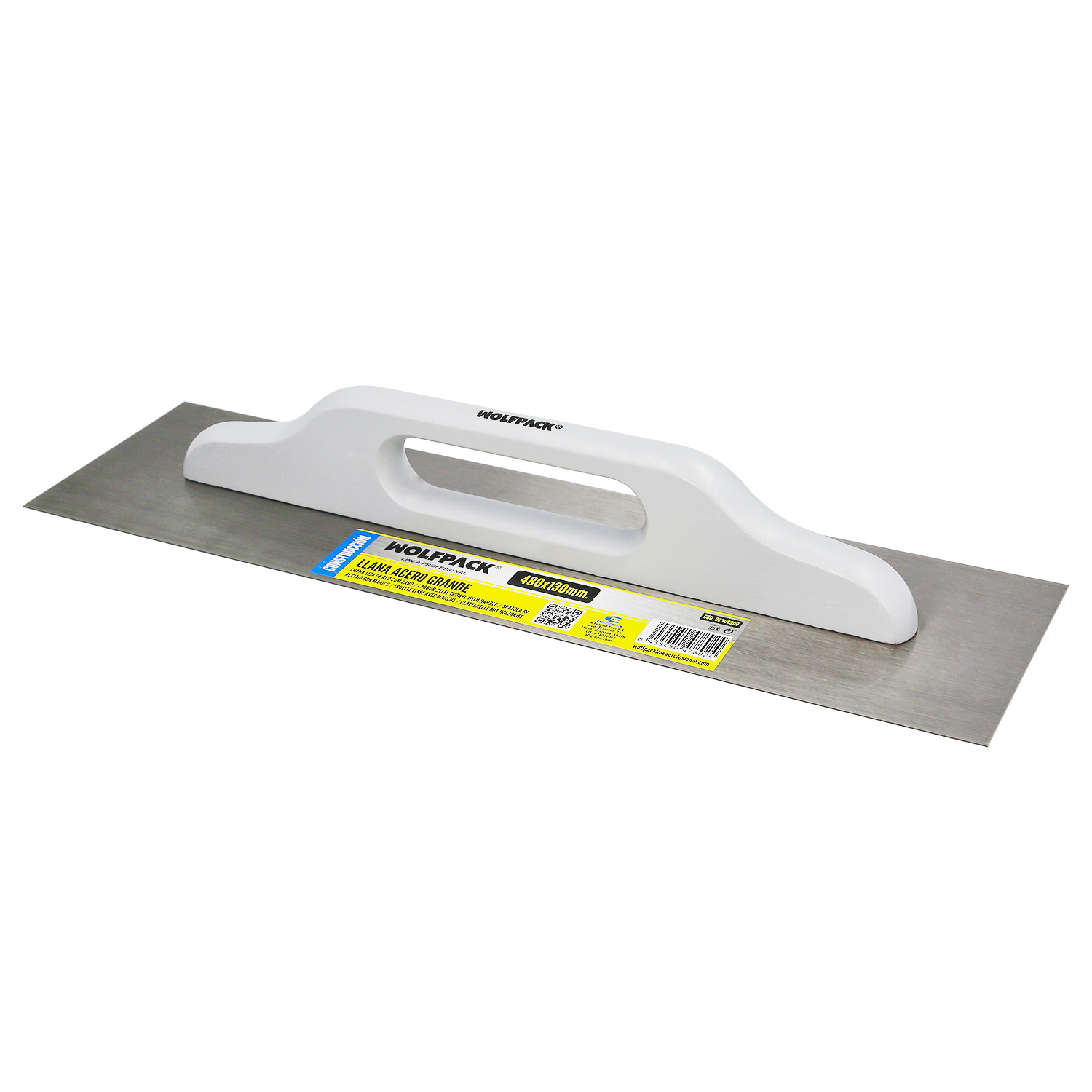 Llana Acero Grande 480x130 mm.