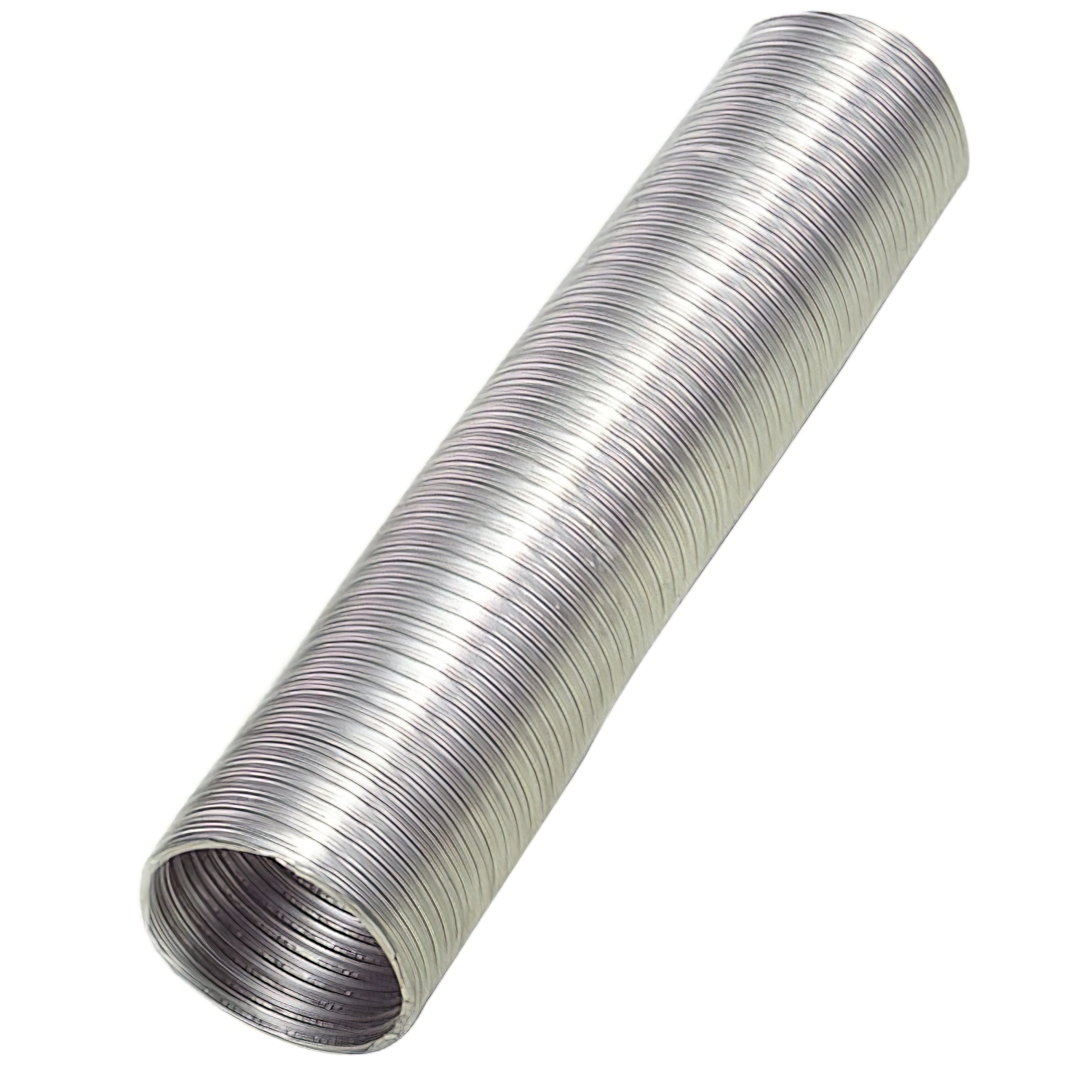 Tubo Aluminio Compacto Gris  100 mm, / 5 metros