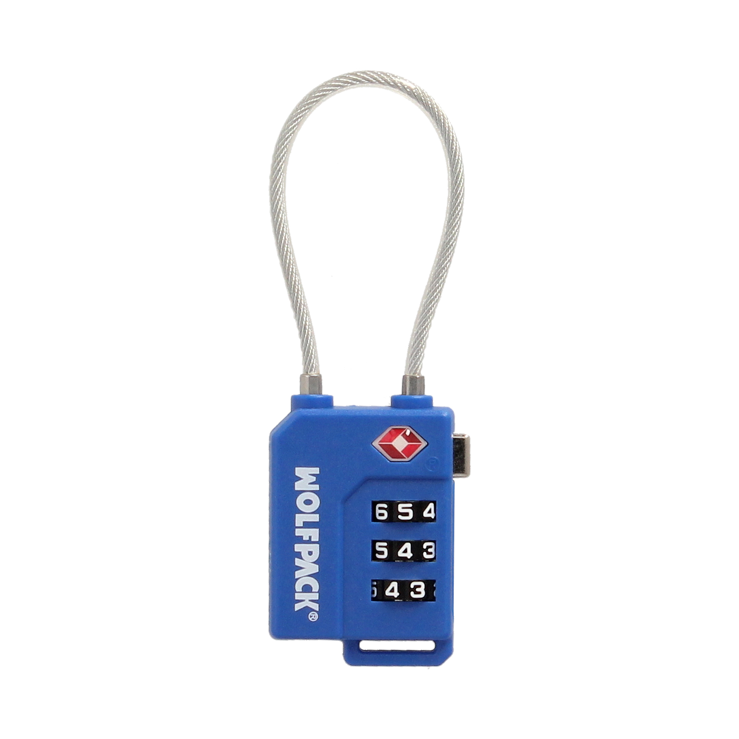 Candado Seguridad Equipaje Tsa 3 Digitos Con Cable Acero, Candado Combinacin, Maleta, Viaje, Mochilas, Seguridad