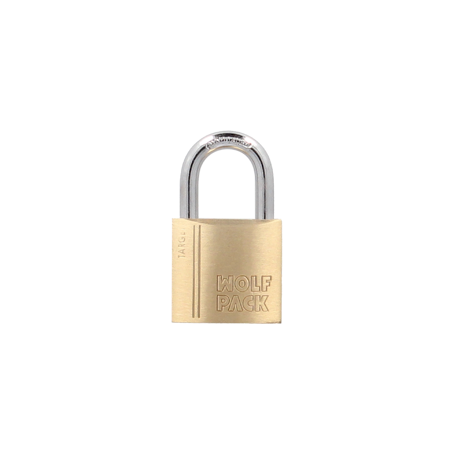 Candado Laton Arco Normal 20 mm, Serie Target, Arco Endurecido, Candado Maletas, Candado Taquillas, Candado Puertas