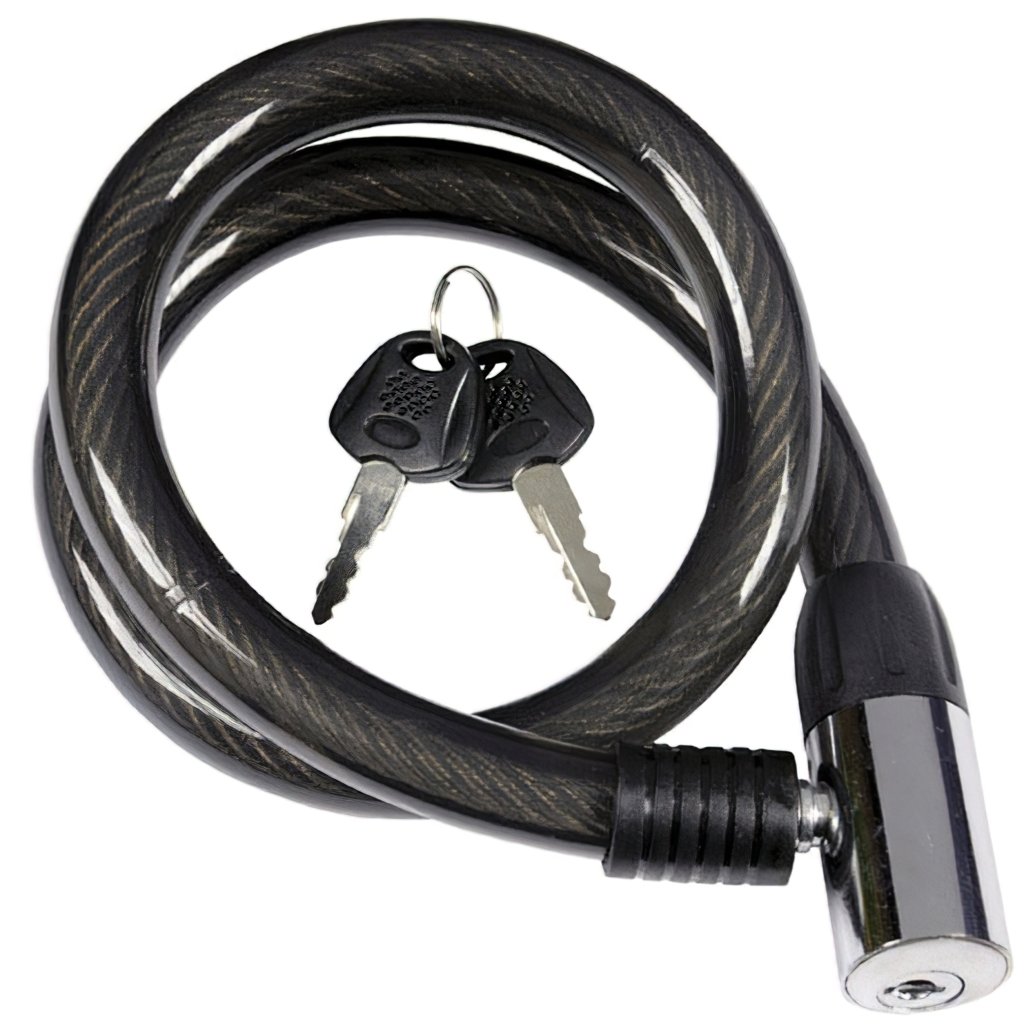 Cable Bicicleta Con Llave 18 mm, x 80 cm, Reforzado