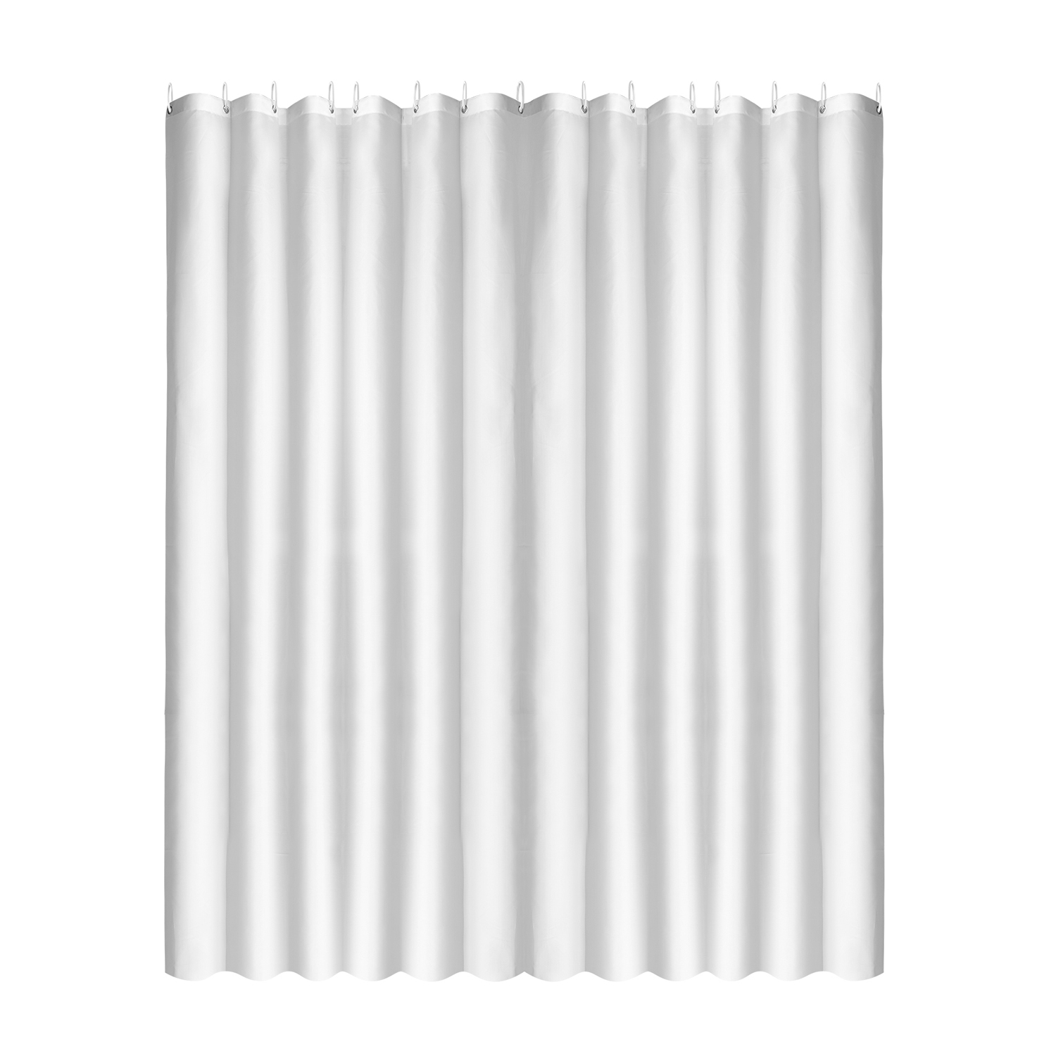 Cortina Ducha Tela Blanca 180x200 cm,
