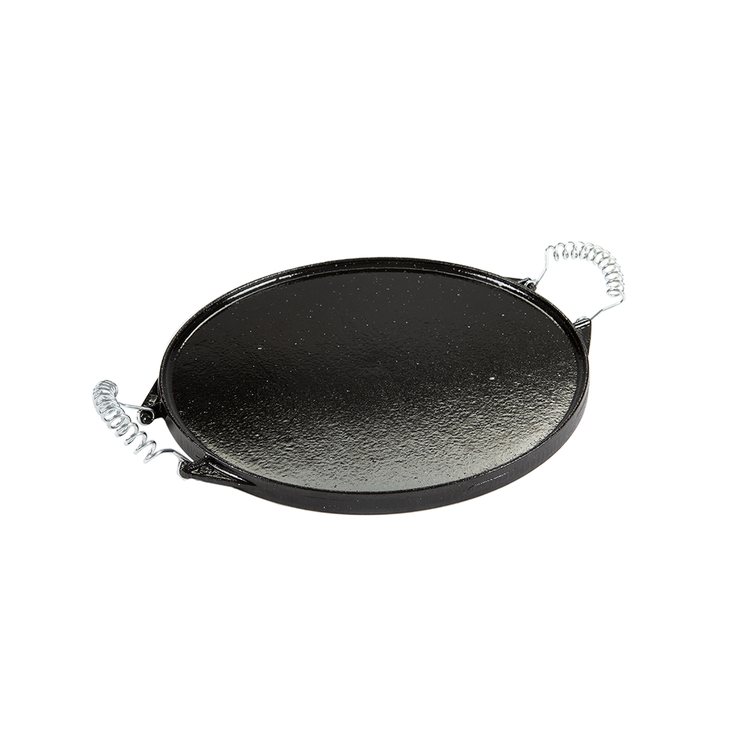 PLANCHA HIERRO FUNDIDO REDONDA ESMALTADA  25 CM.