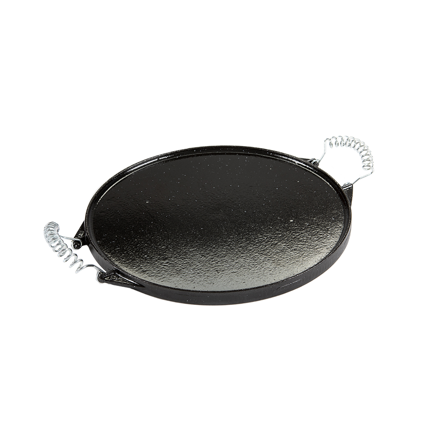 Plancha Hierro Fundido Esmaltada Redonda  32 cm,