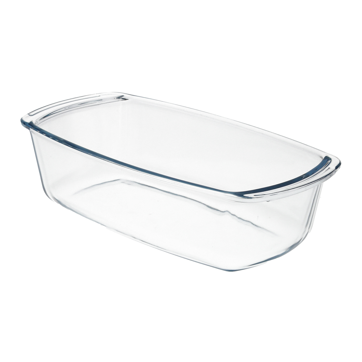 Fuente Cristal Para Horno, 1,5 Litros, Molde Especial Reposteria, 27x14x7 cm,