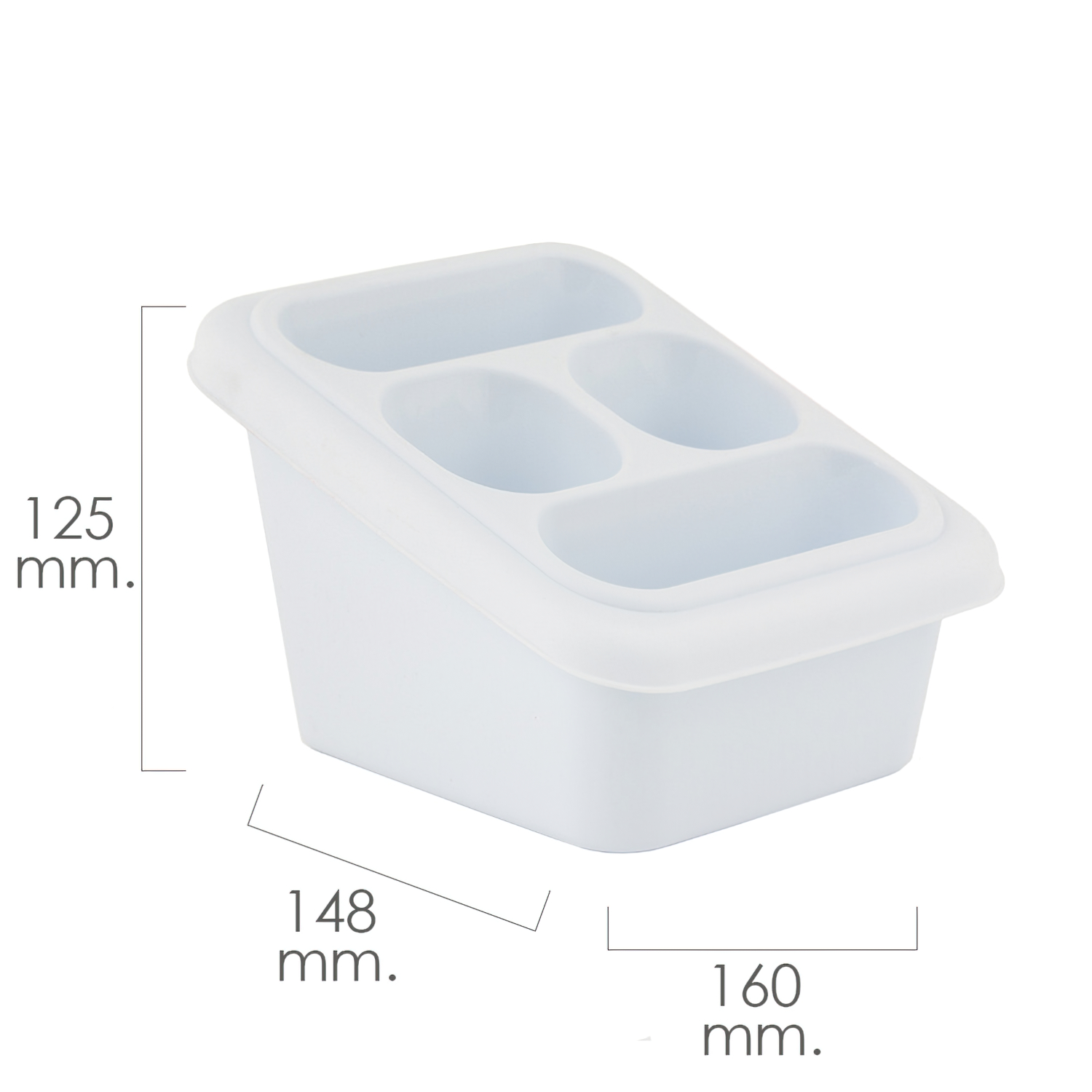 Escurrecubiertos Plstico Con Bandeja Antigoteo,