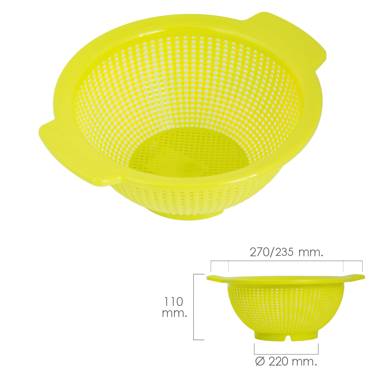 Escurridor / Colador Cocina  23,5 cm,
