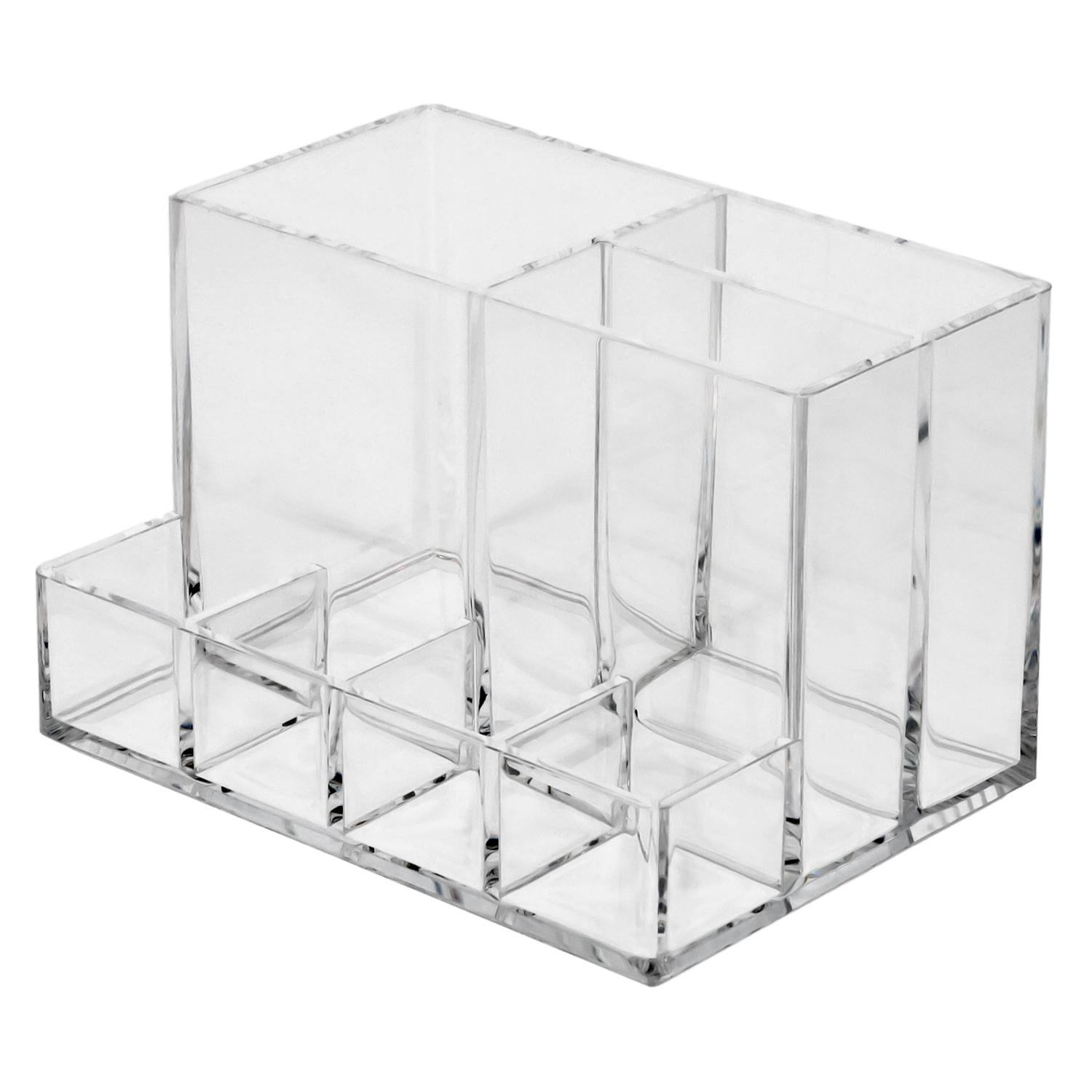 Organizador Maquillaje / Cosmetica Transparente 10,2x14x9 cm,