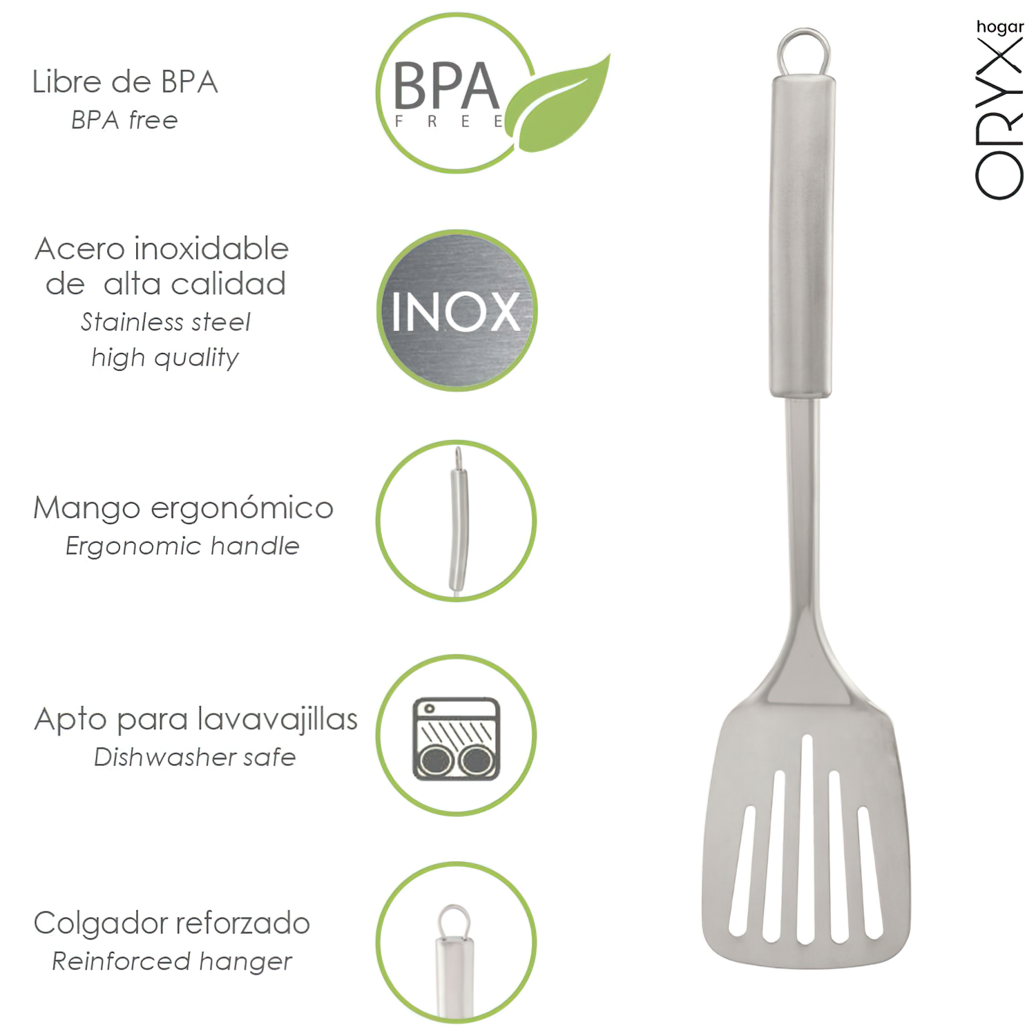 Rasera Cocina Acero Inoxidable 7,5 x 35,5 (Alt,) cm,