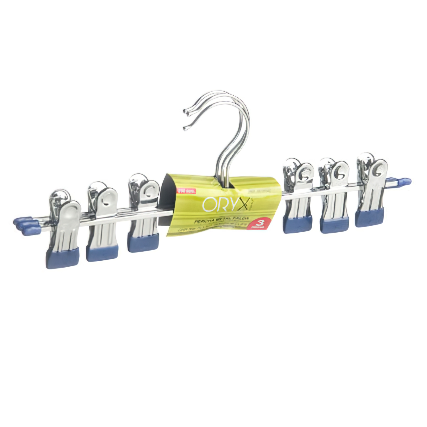Juego Perchas de Metal Falda 350 mm, (Pack 3 Piezas)