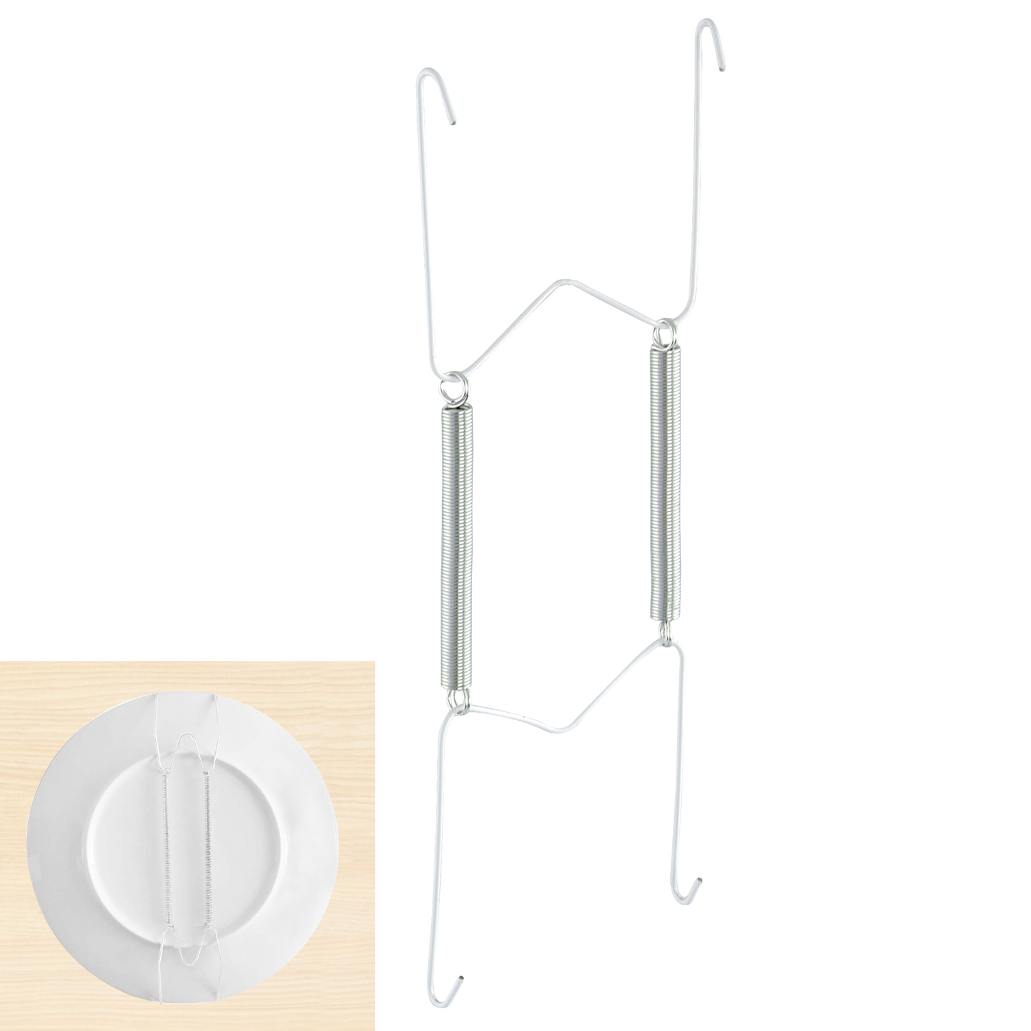 Cuelgaplatos Muelle Para platos de  22 a 26 cm,