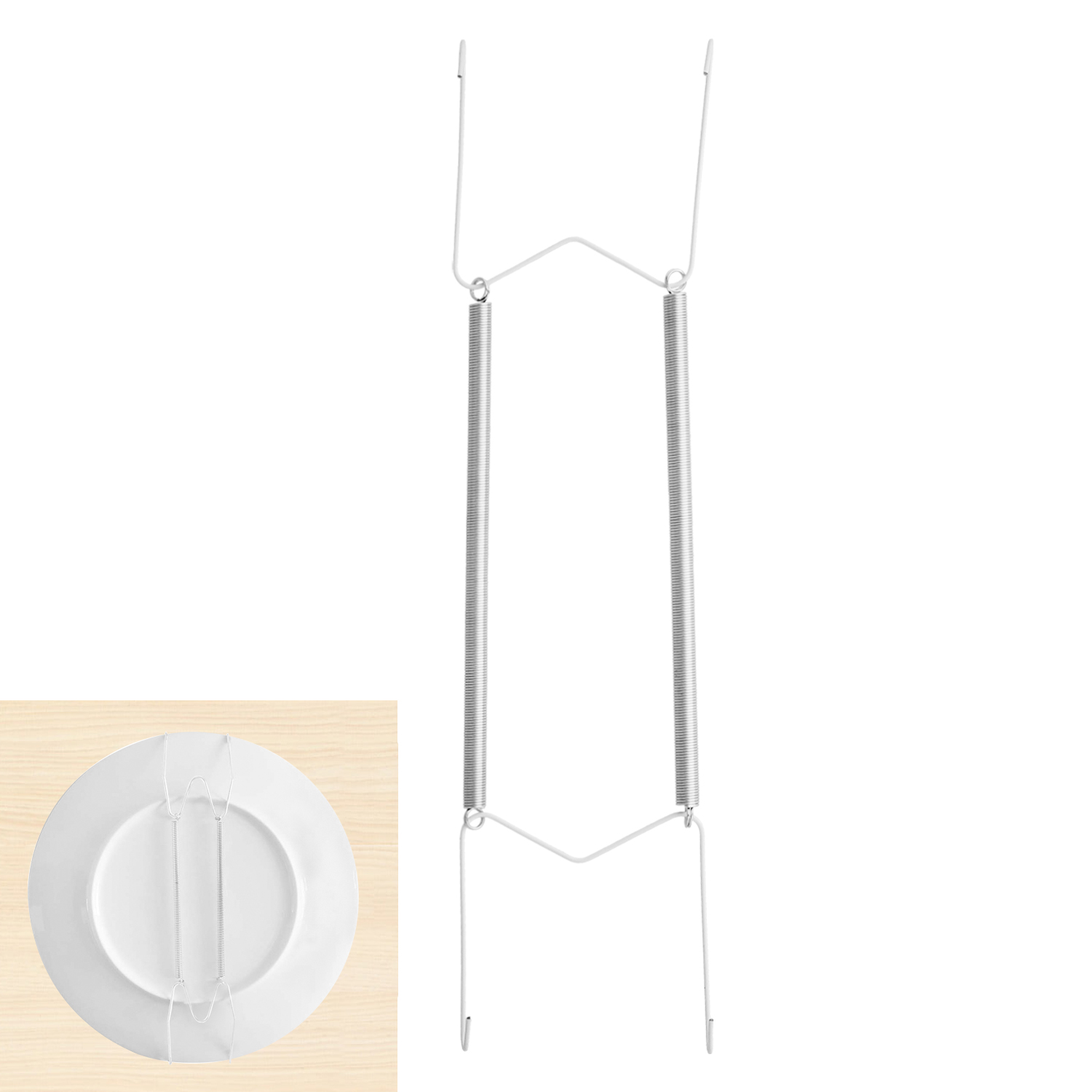 Cuelgaplatos Muelle Para platos de  29 a 32 cm,