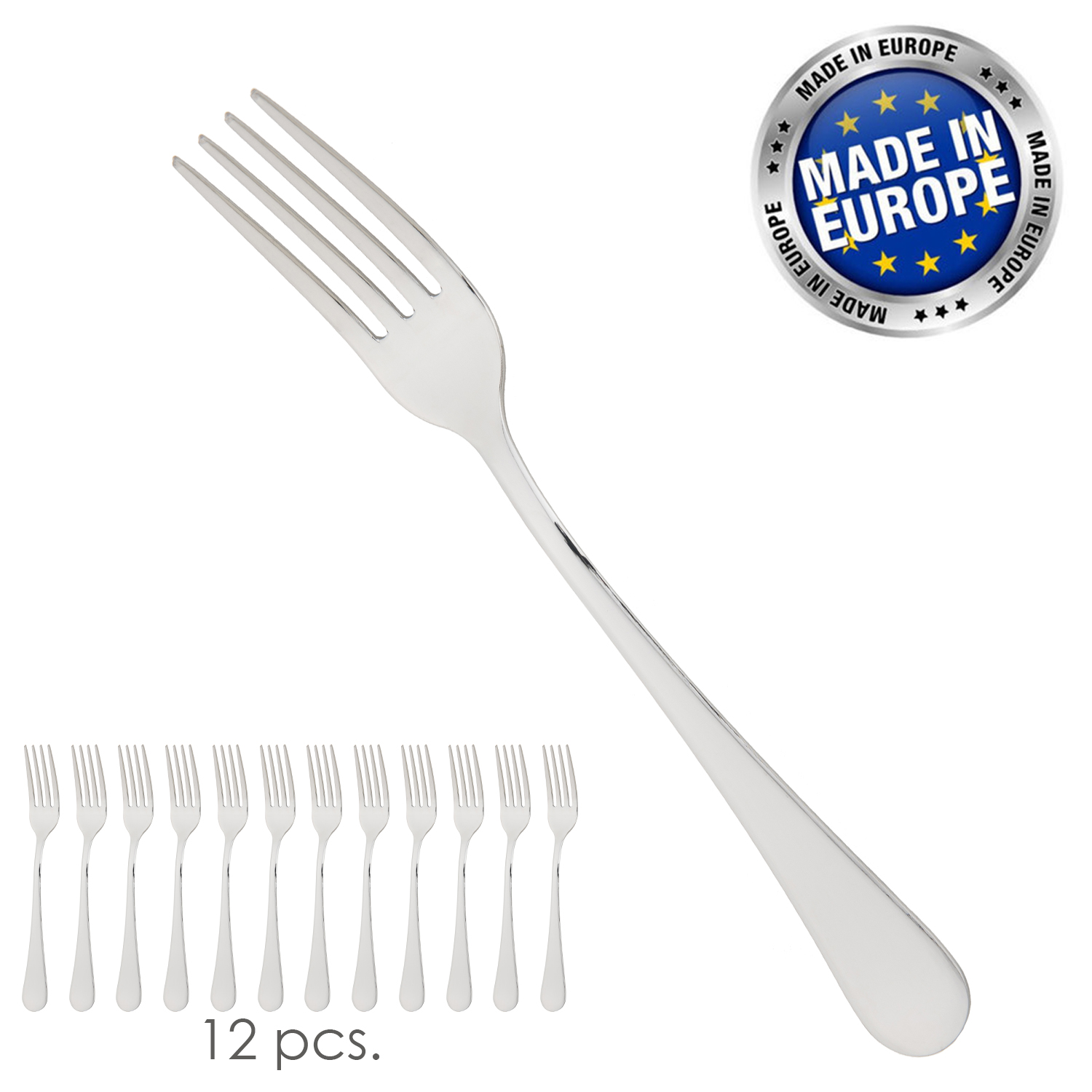 TENEDOR MESA MURANO 201 MM.CAJA 12 UNIDADES