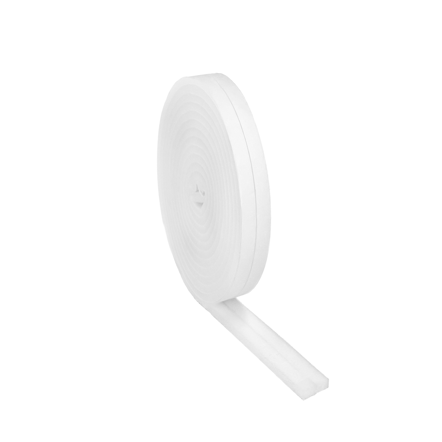 Burlete Espuma Blanco Rollo 8 metros, x 10 mm, Auto Adhesivo Protege Frio, Corrientes Aire, Humedad, Burlete Puerta y Ventana