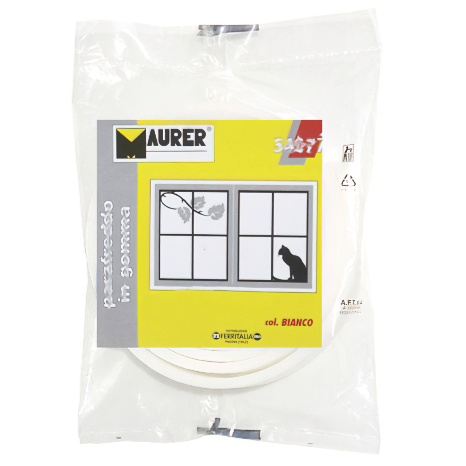 Burlete Espuma Maurer (Rollo 8 metros x 15 mm,)