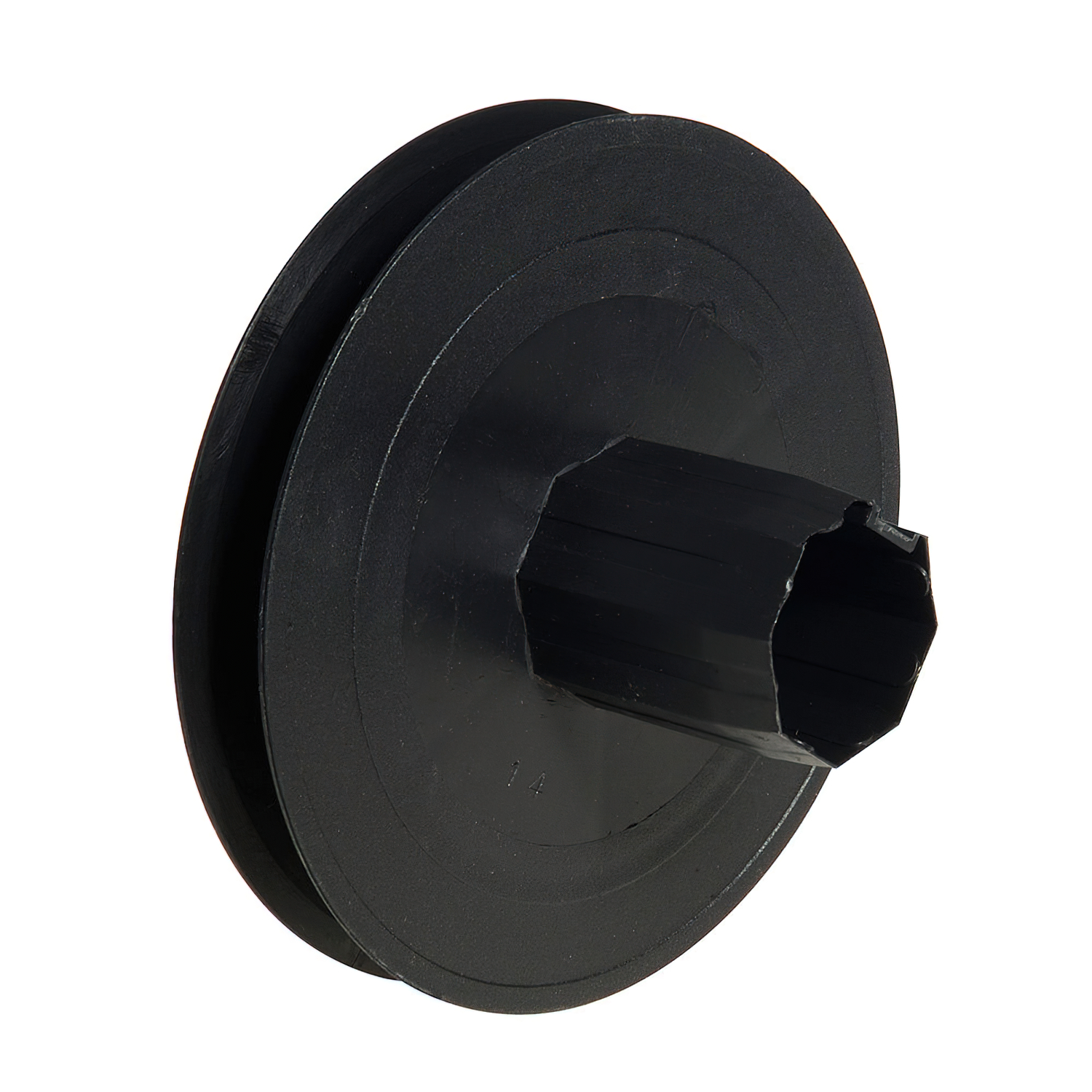 Disco Persiana Plastico Espiga Metalica 136x40 mm, Cinta 14 mm,