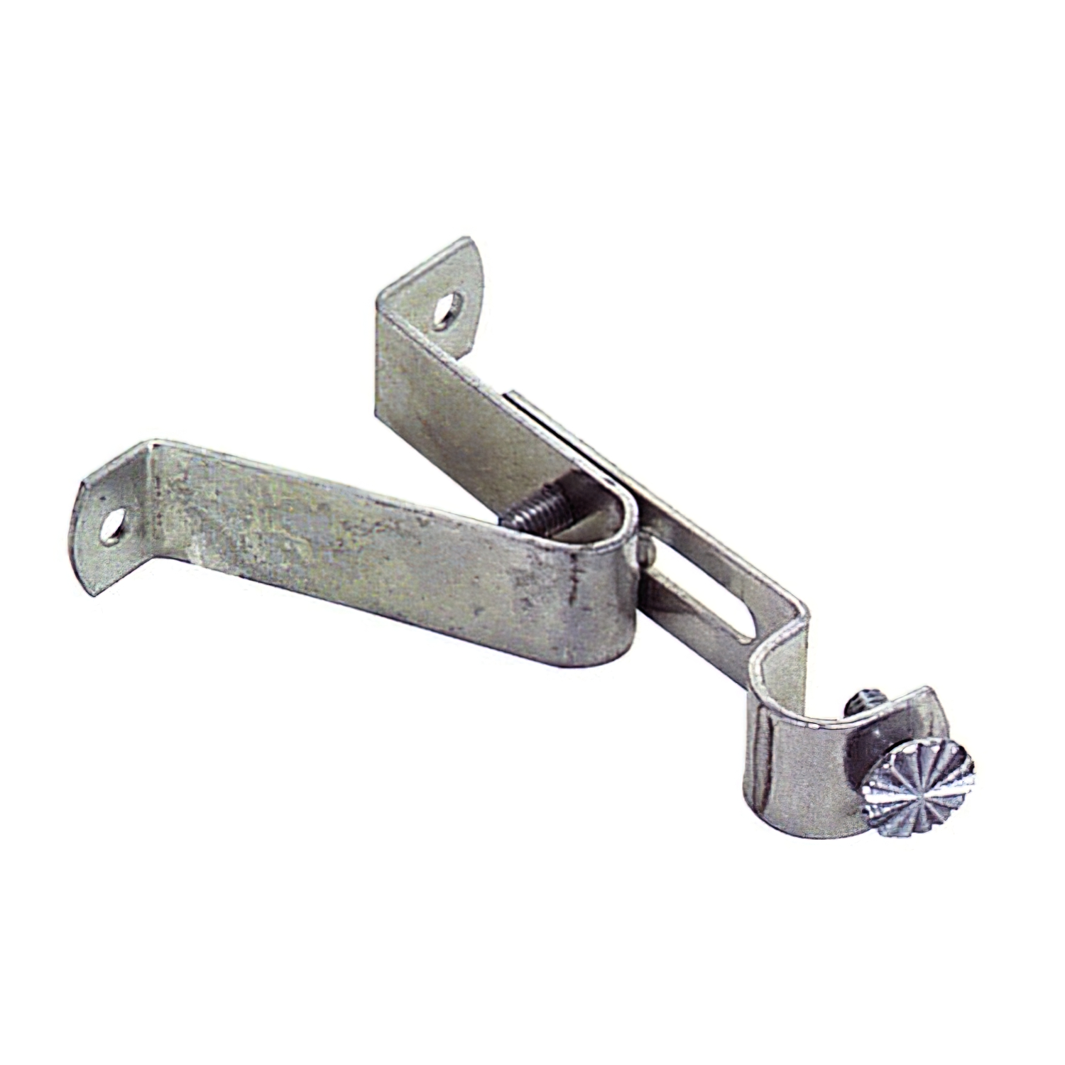 Soporte Barra 12 mm, Cromo  Frontal Extensible