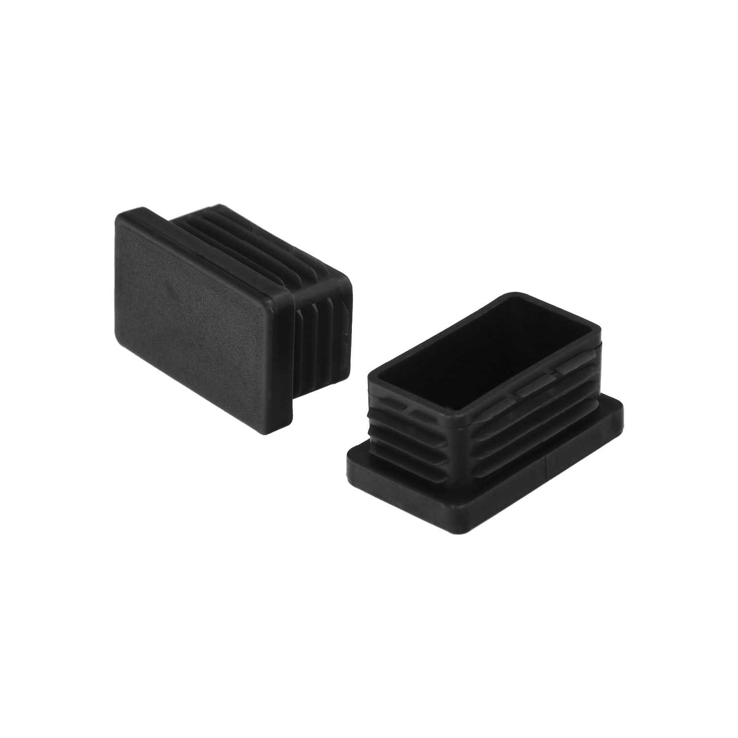 Contera Plstico Rectangular Interior, Color Negro 50x30 mm Bolsa 100 Unidades,
