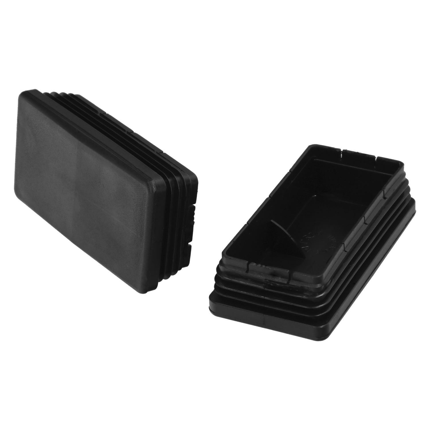 Contera Plstico Rectangular Interior, Color Negro 100x50 mm Bolsa 25 Unidades,
