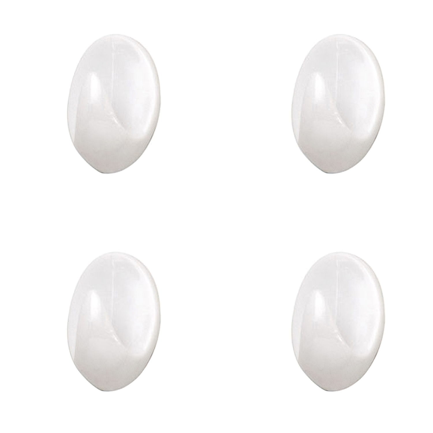 Colgador Oryx Blanco Pequeo (Blister 4 Unidades ) Adhesivo