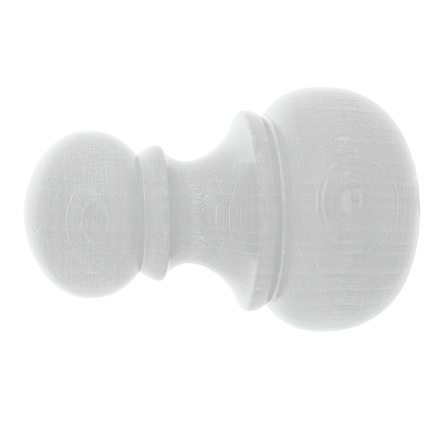 Terminal Madera Chyc 20x68 mm, Blanco