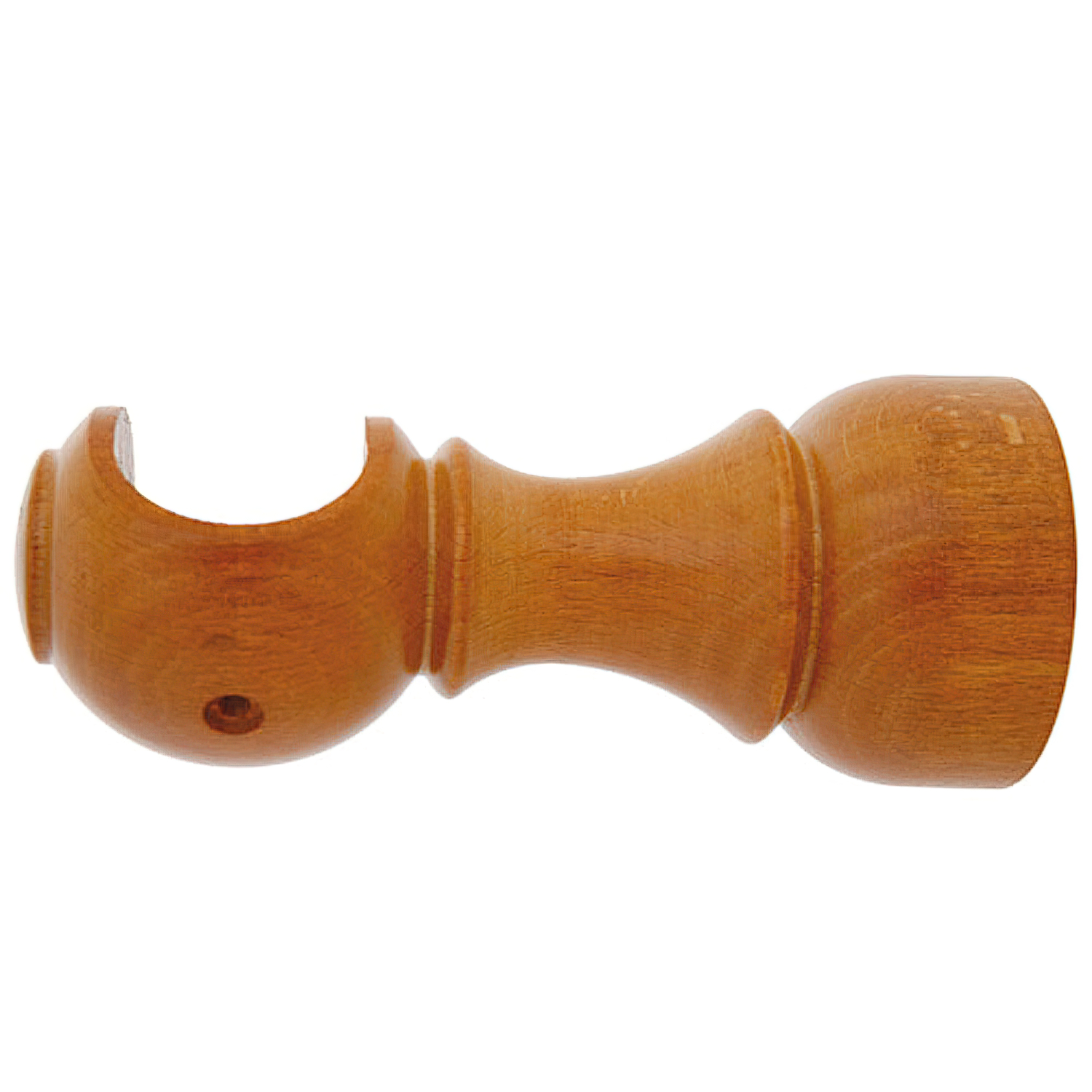Soporte Madera Liso Abierto 20x 88 mm, Teca