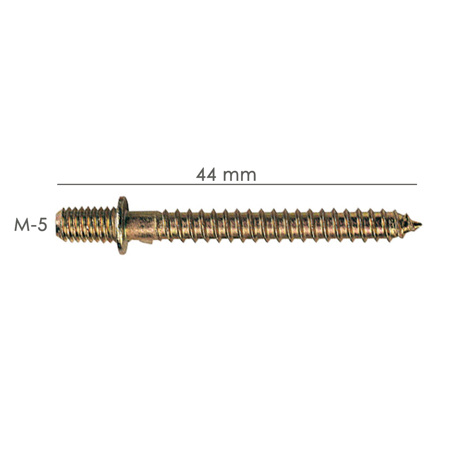 Esparrago Para Soporte Madera 20  mm,  (Caja 25 Unidades)