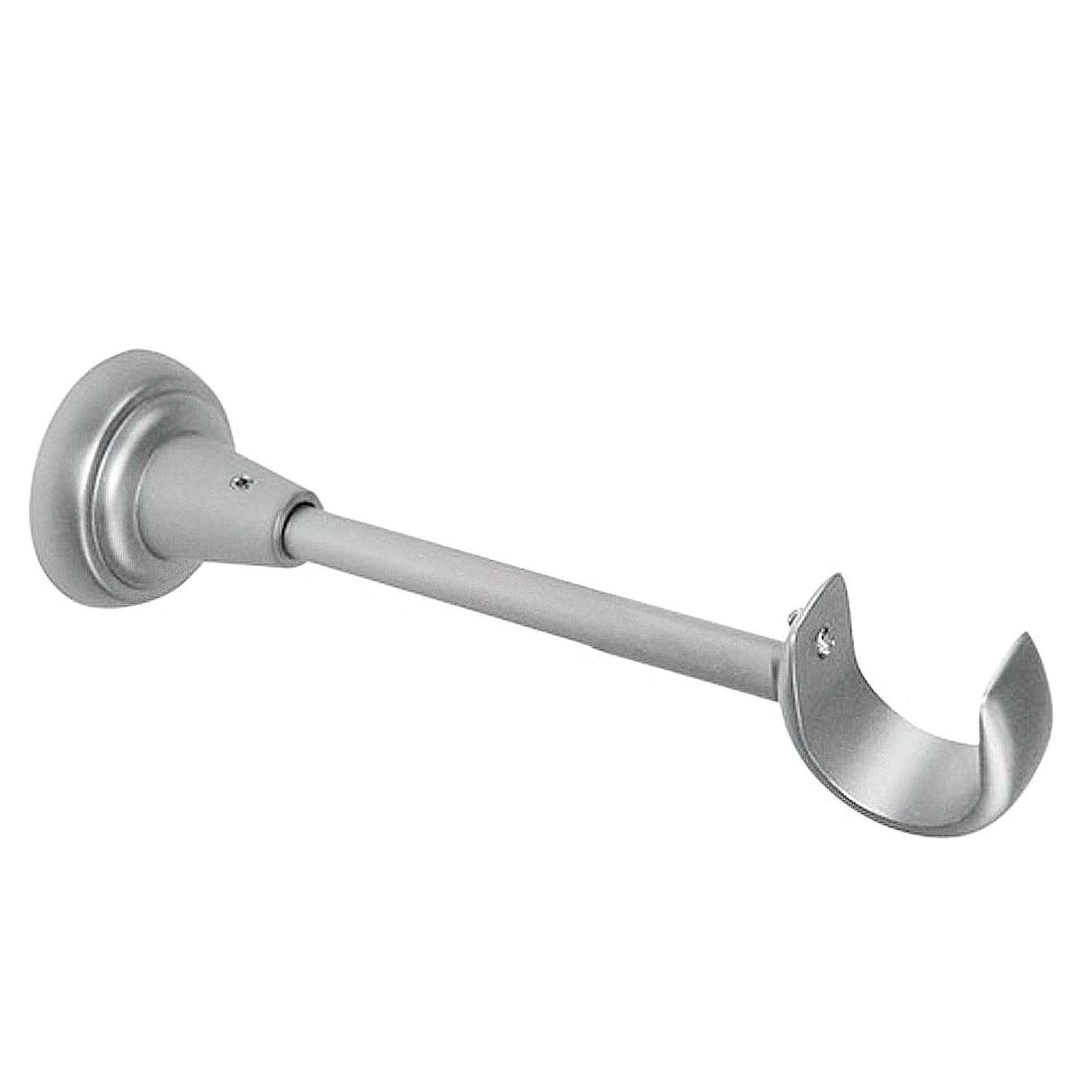 Soporte Zirconio Central 28 mm, Niquel Mate