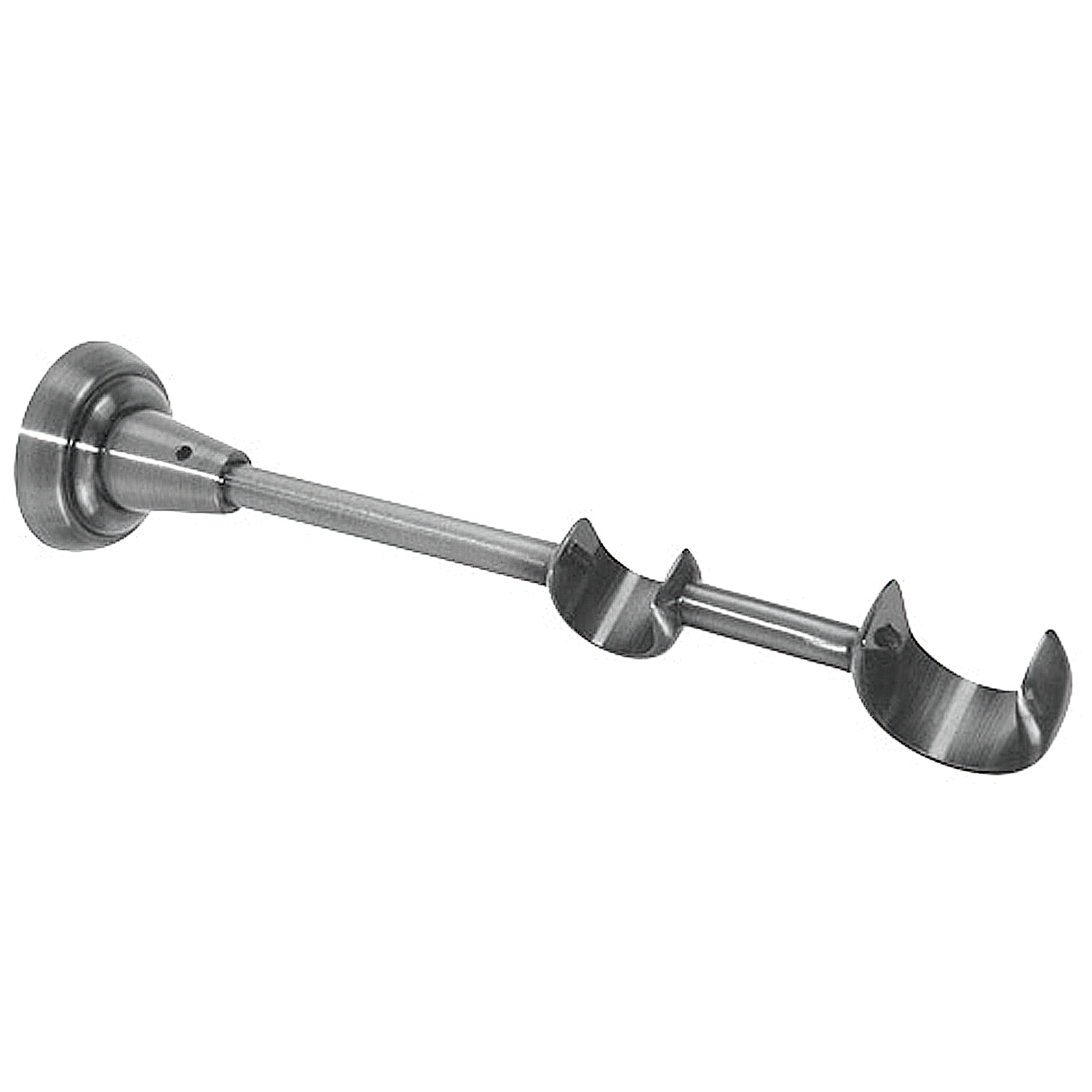 Soporte Zirconio Doble 28-20 mm, Niquel Mate