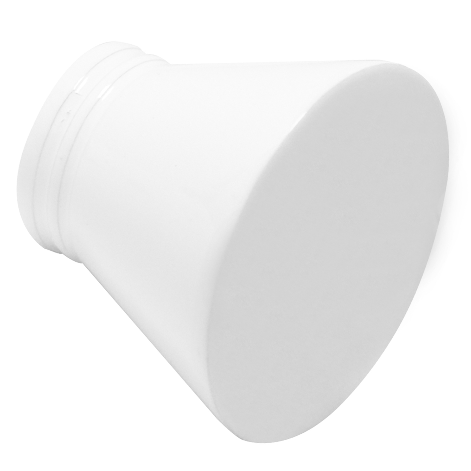 Terminal Zirconio Para Barras  20 mm, Jaen Blanco (Pack 2 unidades)