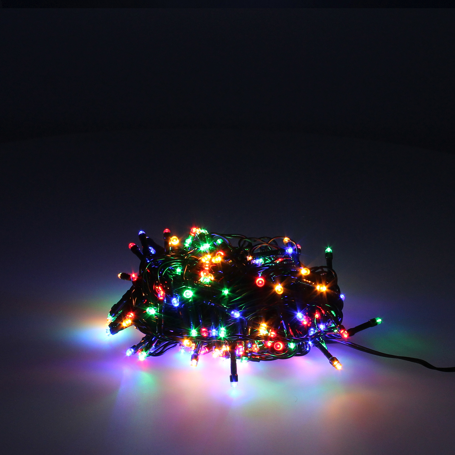 Guirnalda Luces Navidad 500 Leds Multicolor, Luz navidad interiores y exteriores IP44