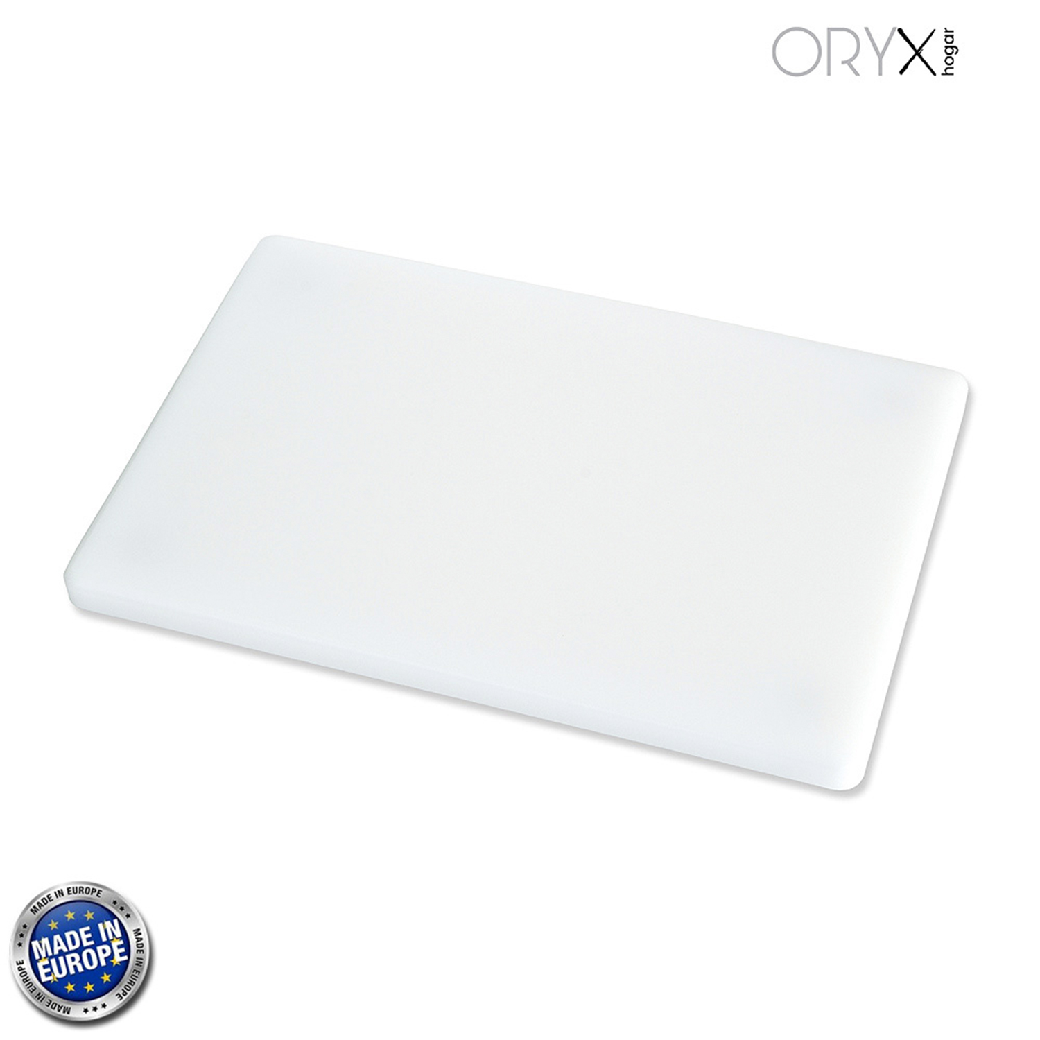 Tabla Cortar Polietileno 35x25x1,5 cm,  Color  Blanco