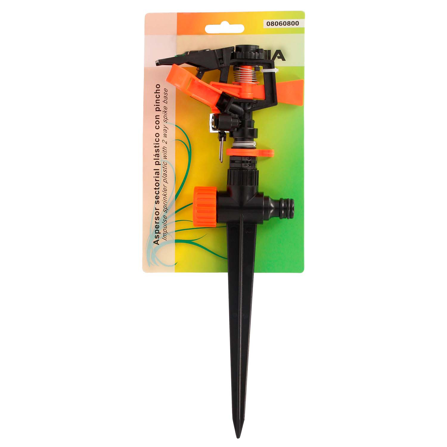 Aspersor plstico sectorial con pincho