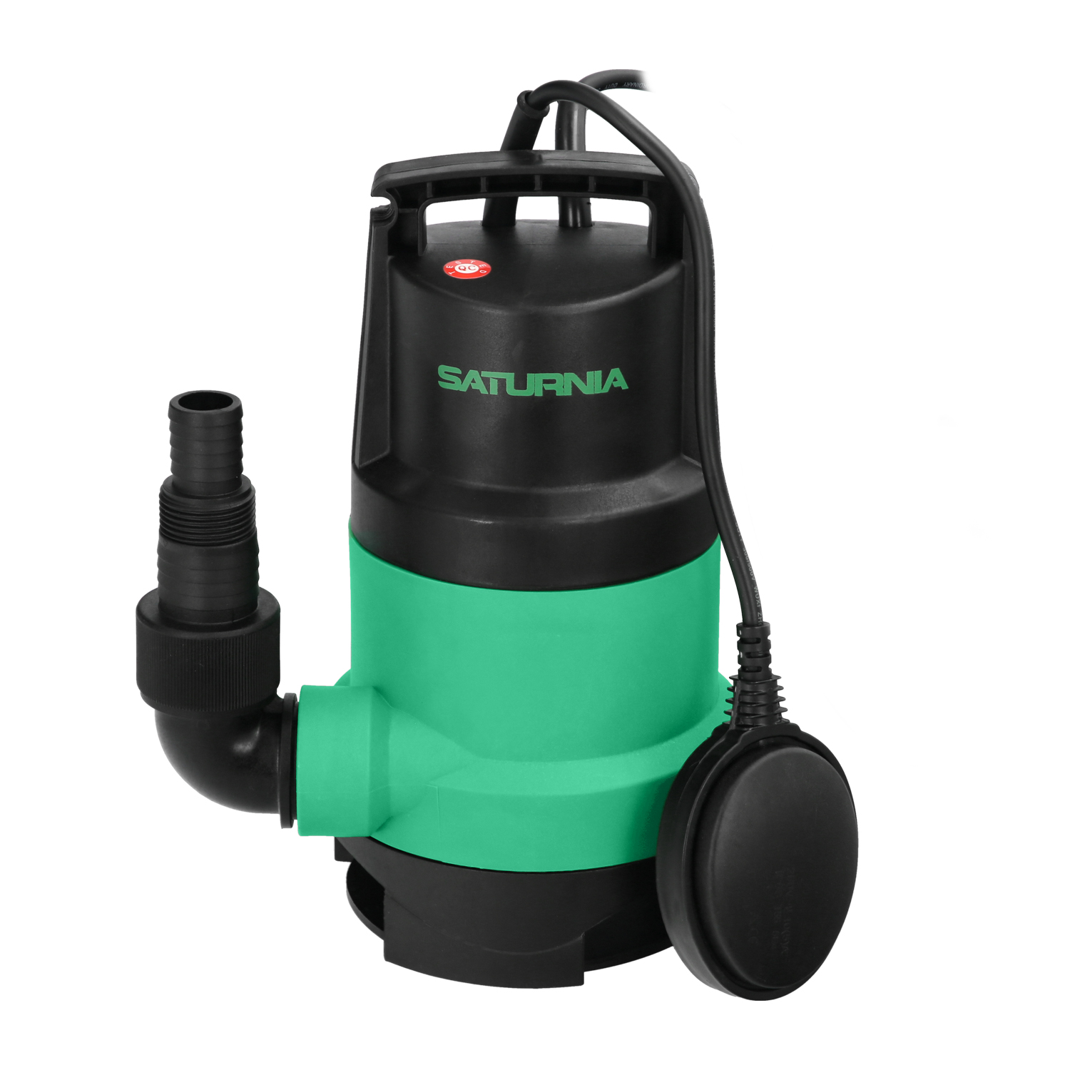 Bomba Aguas Sucias Sumergible 450 W, 8,000 lts/hora, Profundidad 5  Mts, Elevacin 5,5 mts, Particulas max,  30 mm,