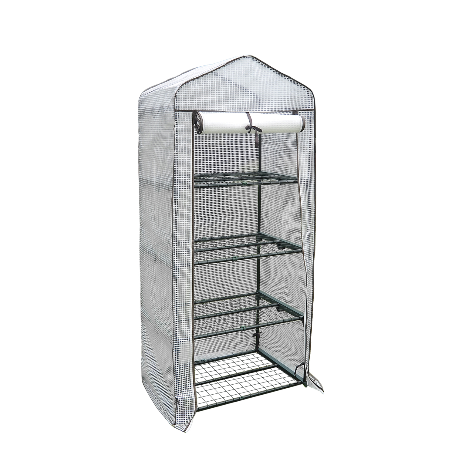 Invernadero Portatil Pvc 4 Niveles 157 cm,
