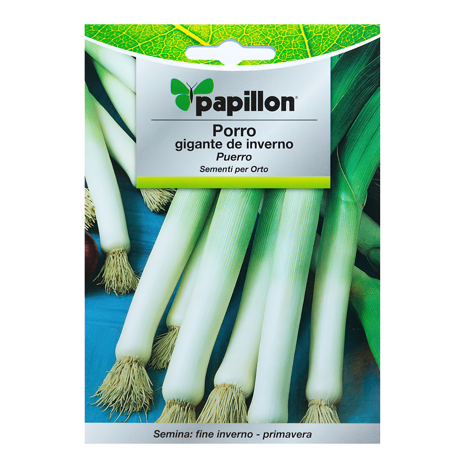Semillas Puerro Largo De Invierno (3 gramos) Semillas Verduras, Horticultura, Horticola, Semillas Huerto,