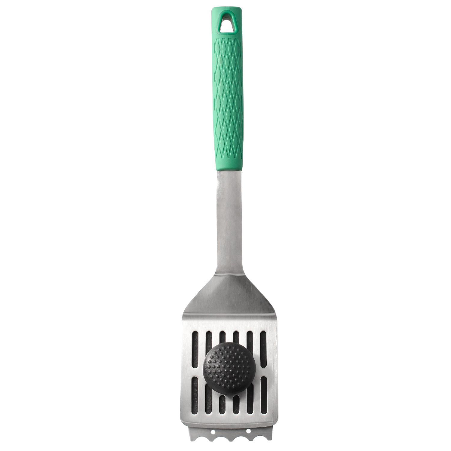 Espatula Con Cepillo Rascador Para Barbacoa 41,5 cm,