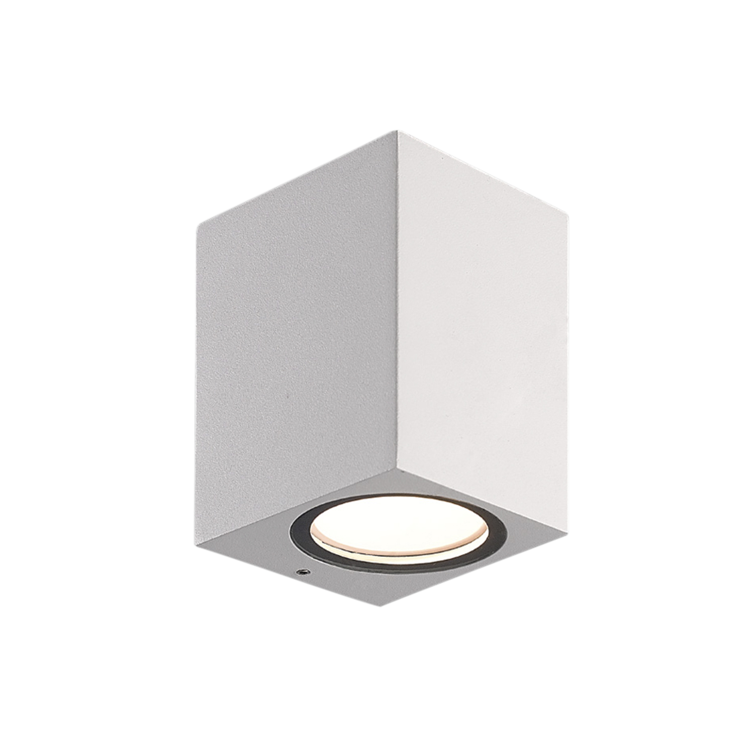Lampara Aplique Cuadrado GU10 IP65 Color Blanco Aplique Techo, Luz Jardn, Lmpara Jardn, Luz Exterior, Aplique Jardn