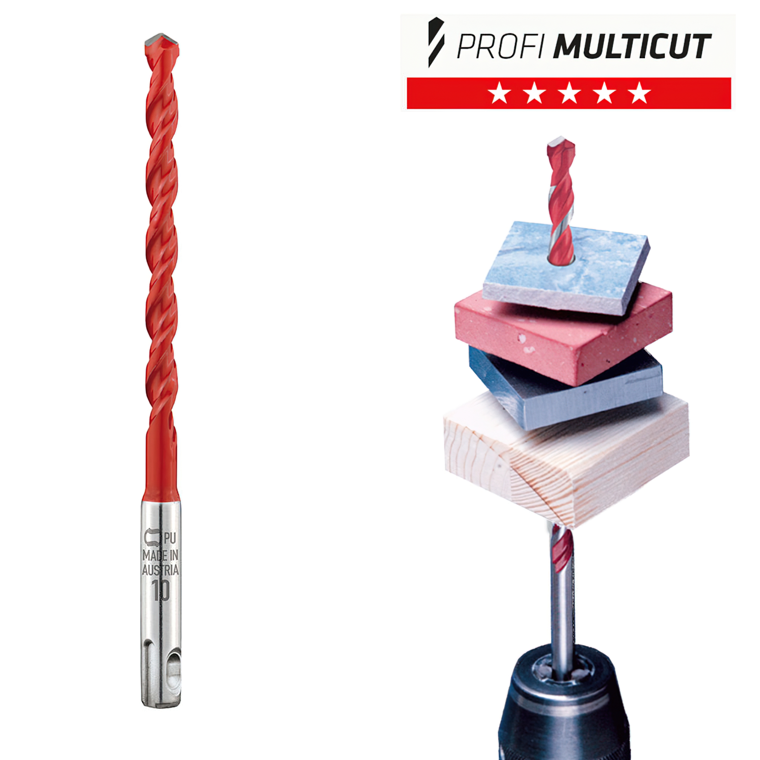 Broca Alpen Multiusos / Universal Sds Plus   8,0x110 mm,