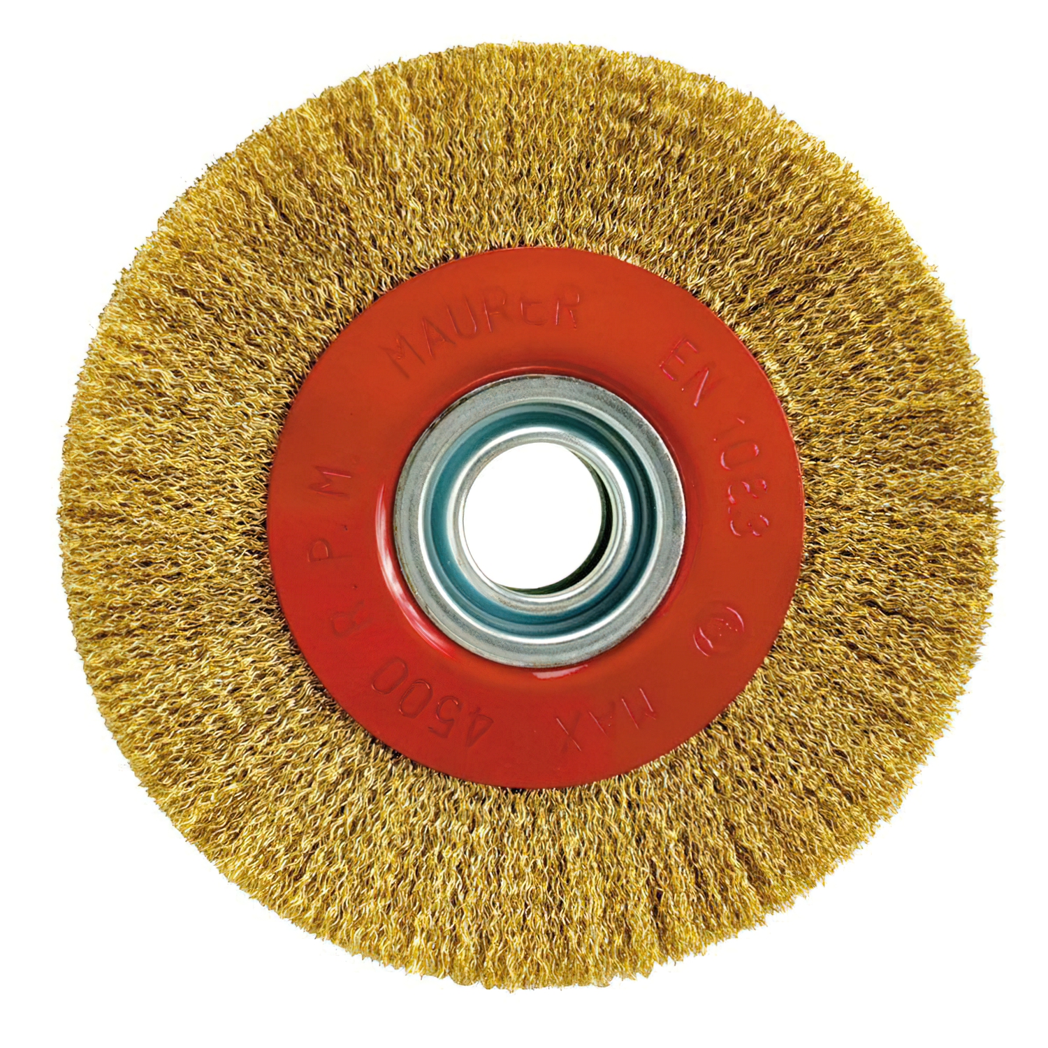 Cepillo Acero Latonado Circular Ø 200x42 mm,