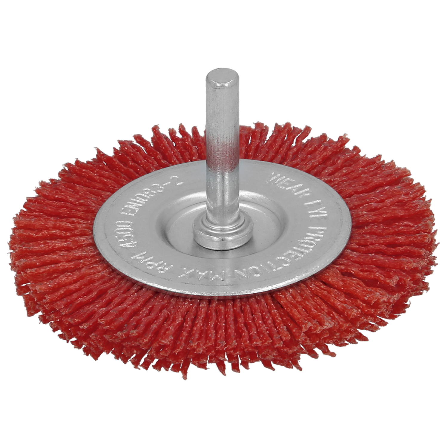 Cepillo Nylon Disco 100 mm, 1/4, Lijar y Pulir Madera, Metal, Acero Inoxidable, Cepillo Taladro, Cepillo Pulir, Cepillo Lijar