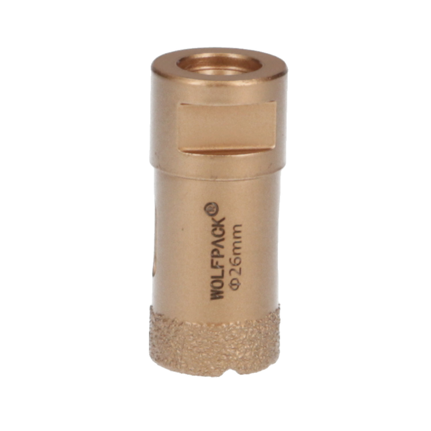 Corona Diamante Para Amoladora  26 mm, Conexin Rosca M14, Corte Seco