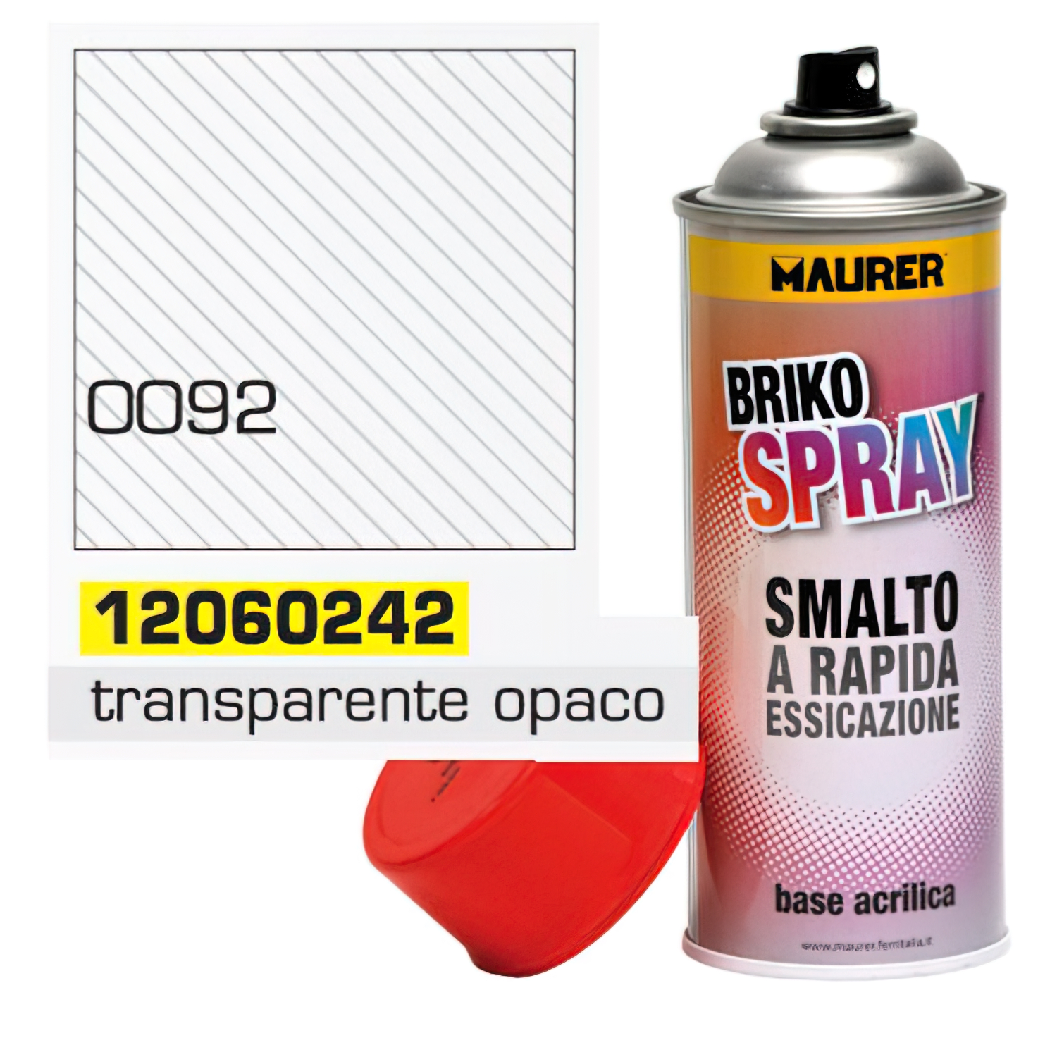 Spray Pintura Transparente Opaco Mate 400 ml,