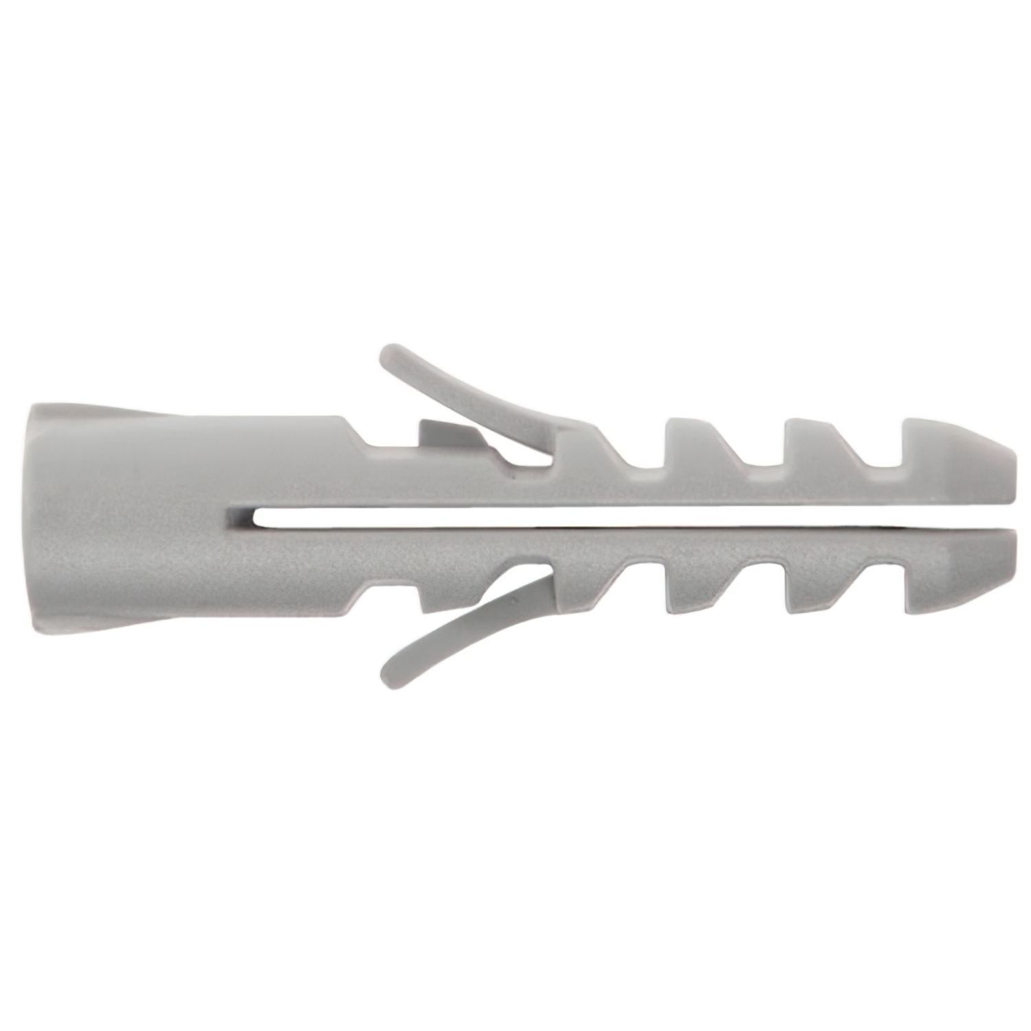 Taco Nylon Tradicional Gris   5 mm, (Caja de 200 piezas)