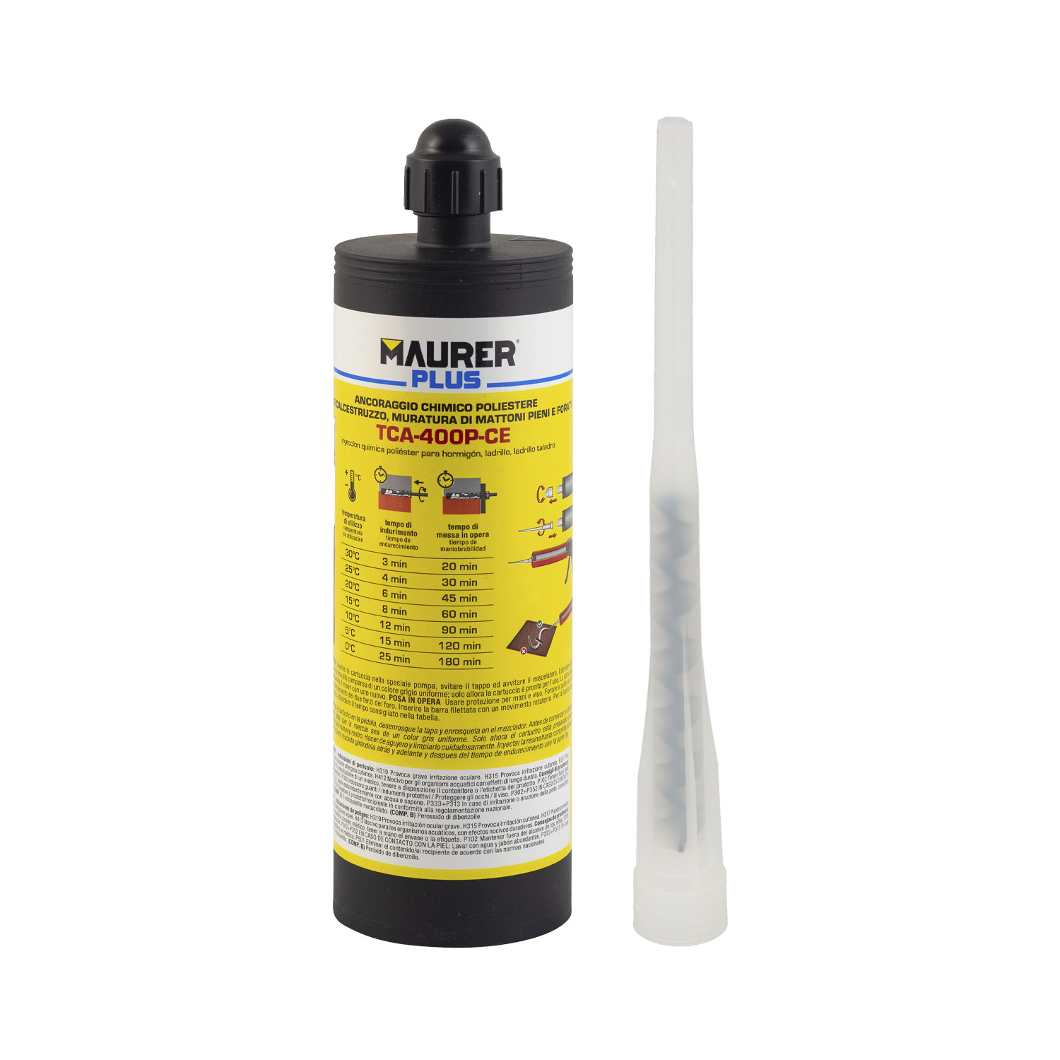 Anclaje Quimico  Poliester 400 ml,